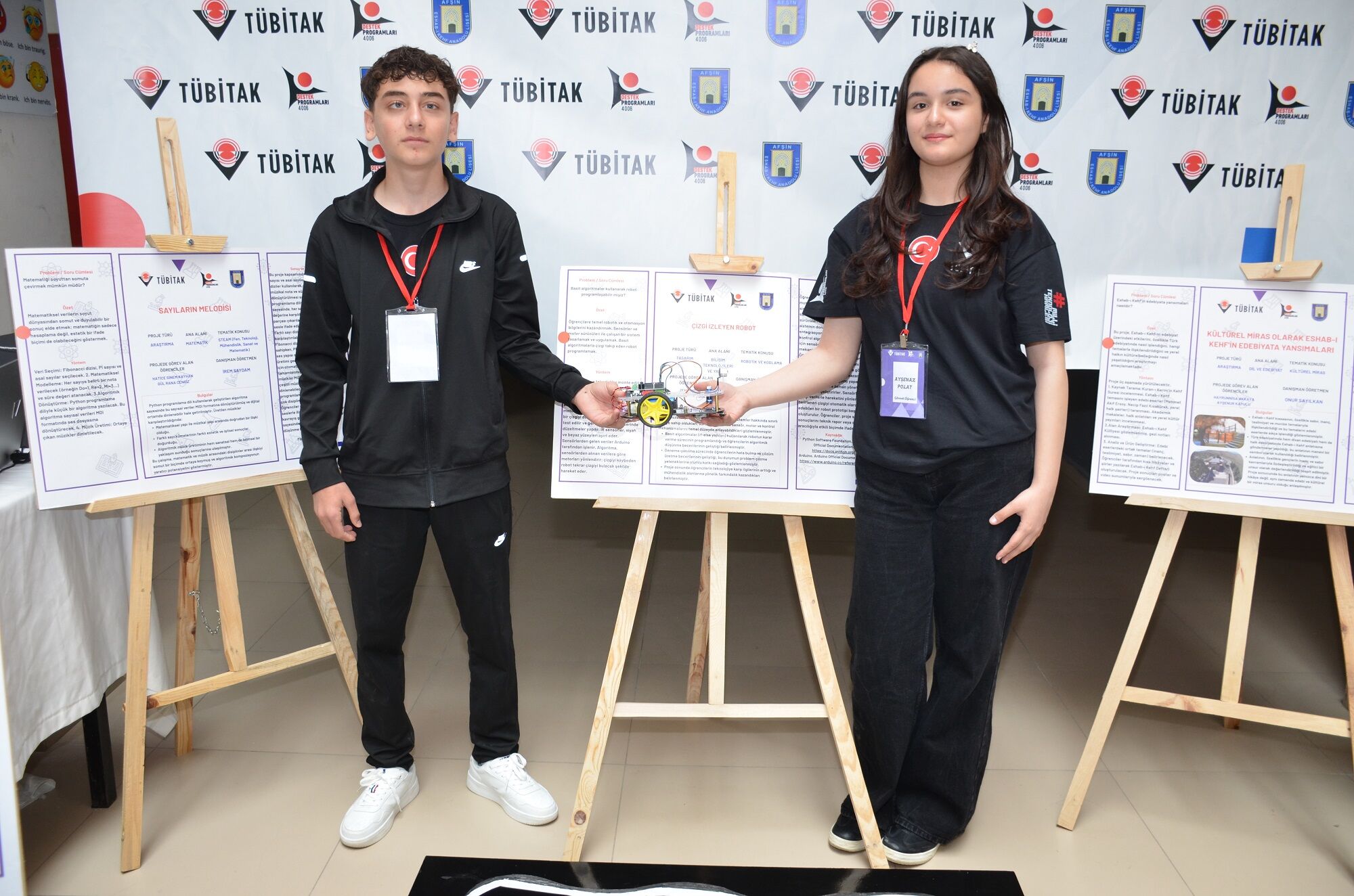 Eshab I Kehf Anadolu Lisesi’nde Tübi̇tak Bilim Fuarı Açıldı (12)