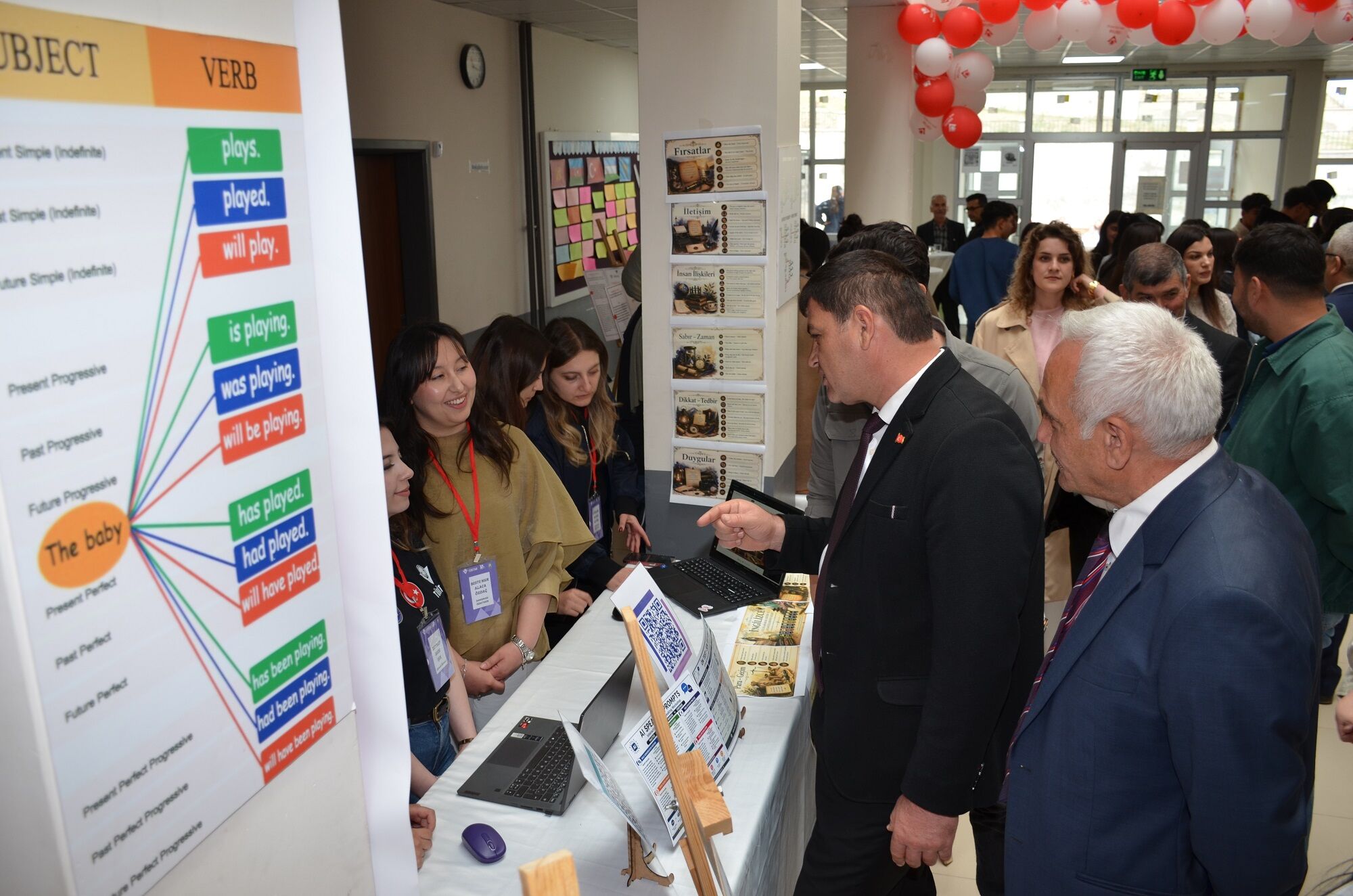 Eshab I Kehf Anadolu Lisesi’nde Tübi̇tak Bilim Fuarı Açıldı (13)