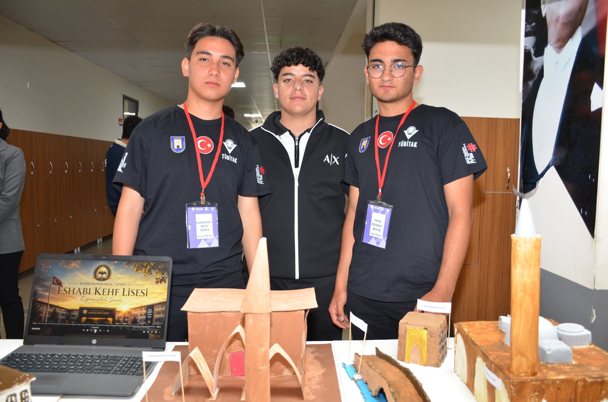 Eshab I Kehf Anadolu Lisesi’nde Tübi̇tak Bilim Fuarı Açıldı (6)