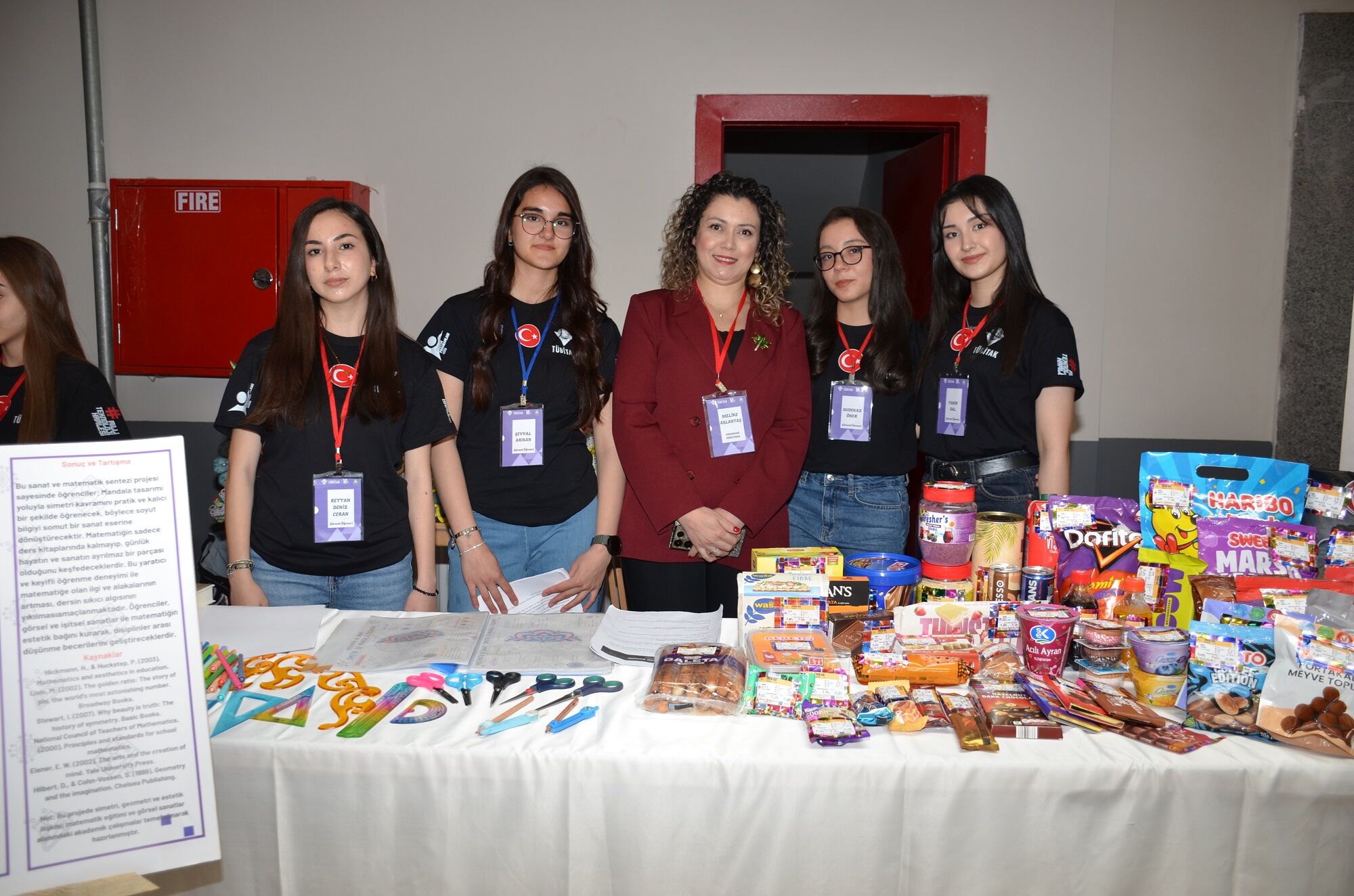 Eshab I Kehf Anadolu Lisesi’nde Tübi̇tak Bilim Fuarı Açıldı (9)