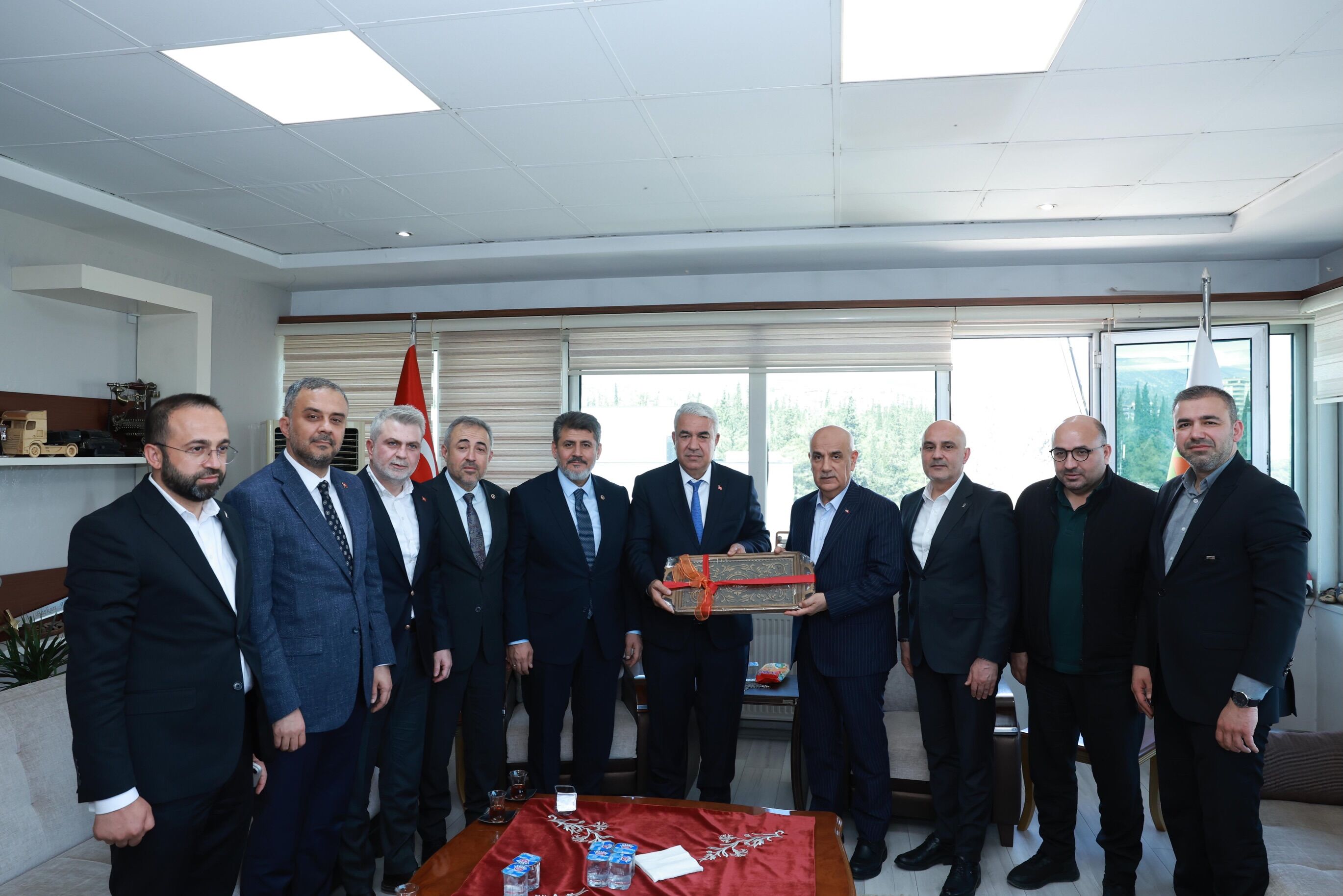 Esnaf Ve Sanatkârlar Odaları Birliği’ne Hayırlı Olsun Ziyareti1