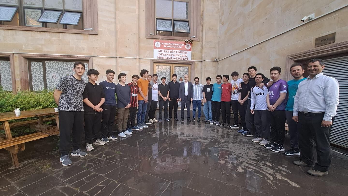 İl Müftüsü Güller Gençlerle Kamp Programında Buluştu2