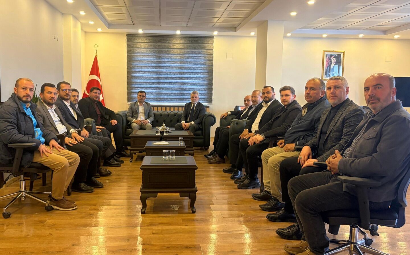 Kahramanmaraş Heyetinden Göksun Kaymakamı Kılıç’a Ziyaret1