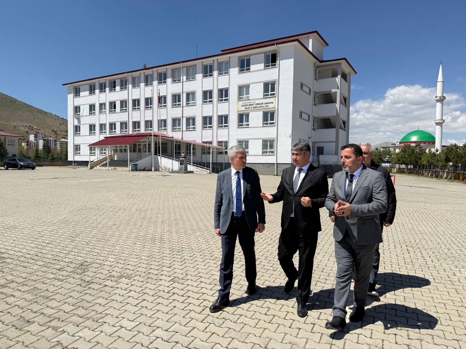 Kahramanmaraş Milli Eğitim Heyeti Afşinde Temaslarda Bulundu 15