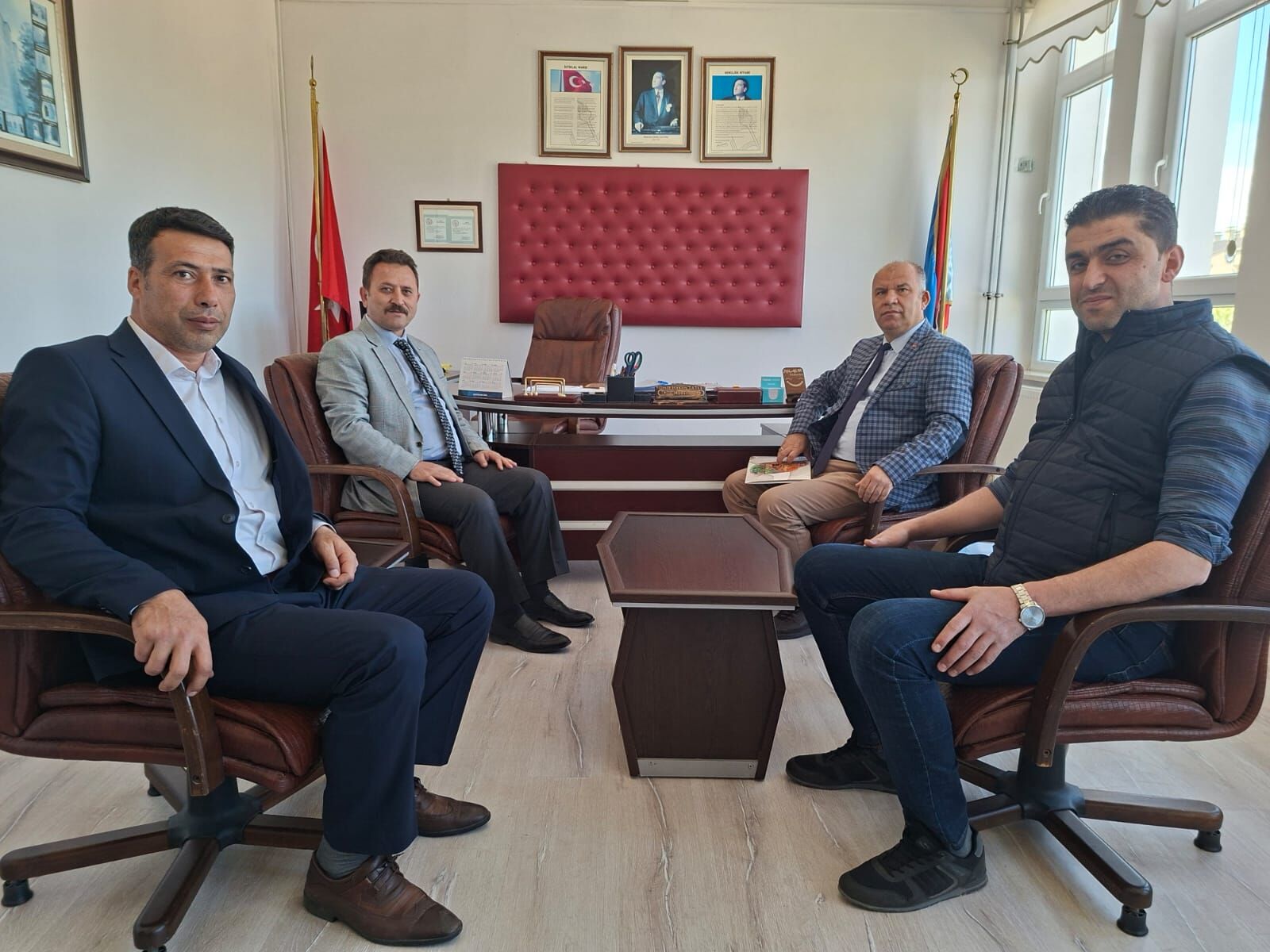 Kahramanmaraş Milli Eğitim Heyeti Afşinde Temaslarda Bulundu 2