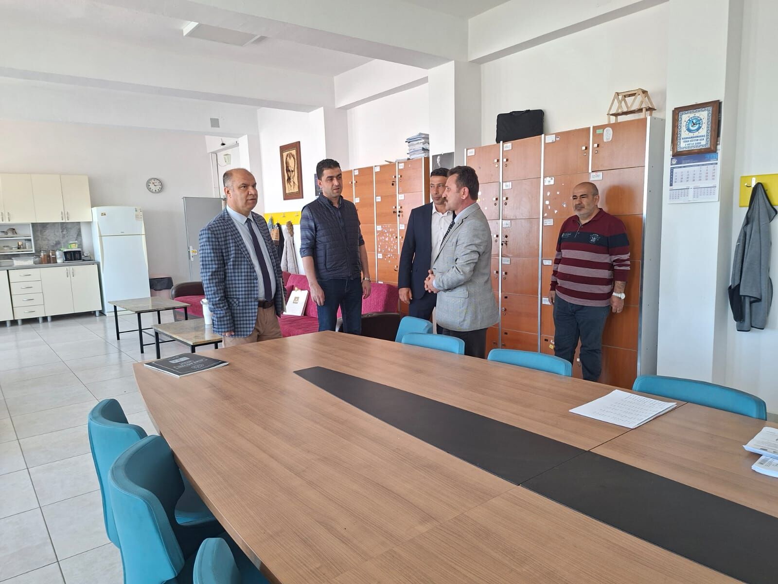 Kahramanmaraş Milli Eğitim Heyeti Afşinde Temaslarda Bulundu 3
