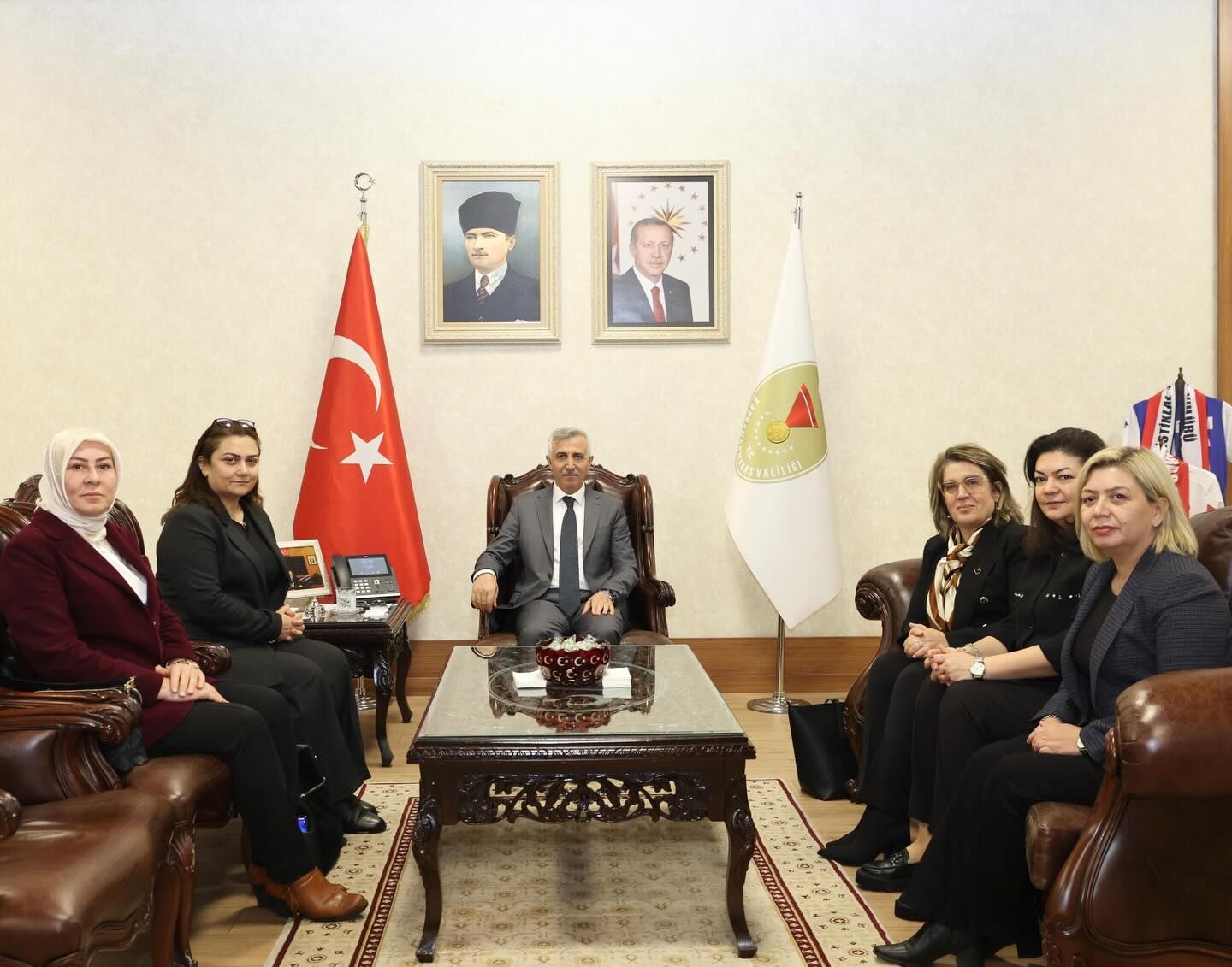 Kahramanmaraş Valisi Ünlüer’e Ziyaretler Devam Ediyor1