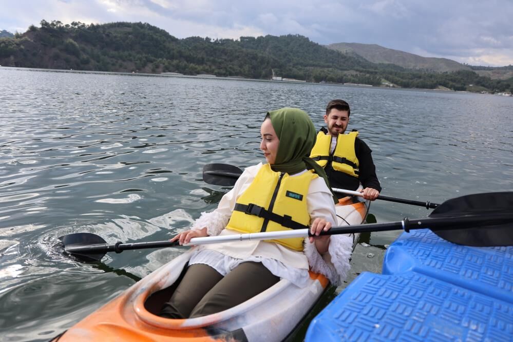 Kahramanmaraş'ta Kano Keyfi 'Deniz Yok Ama Su Sporları Var' 1 4
