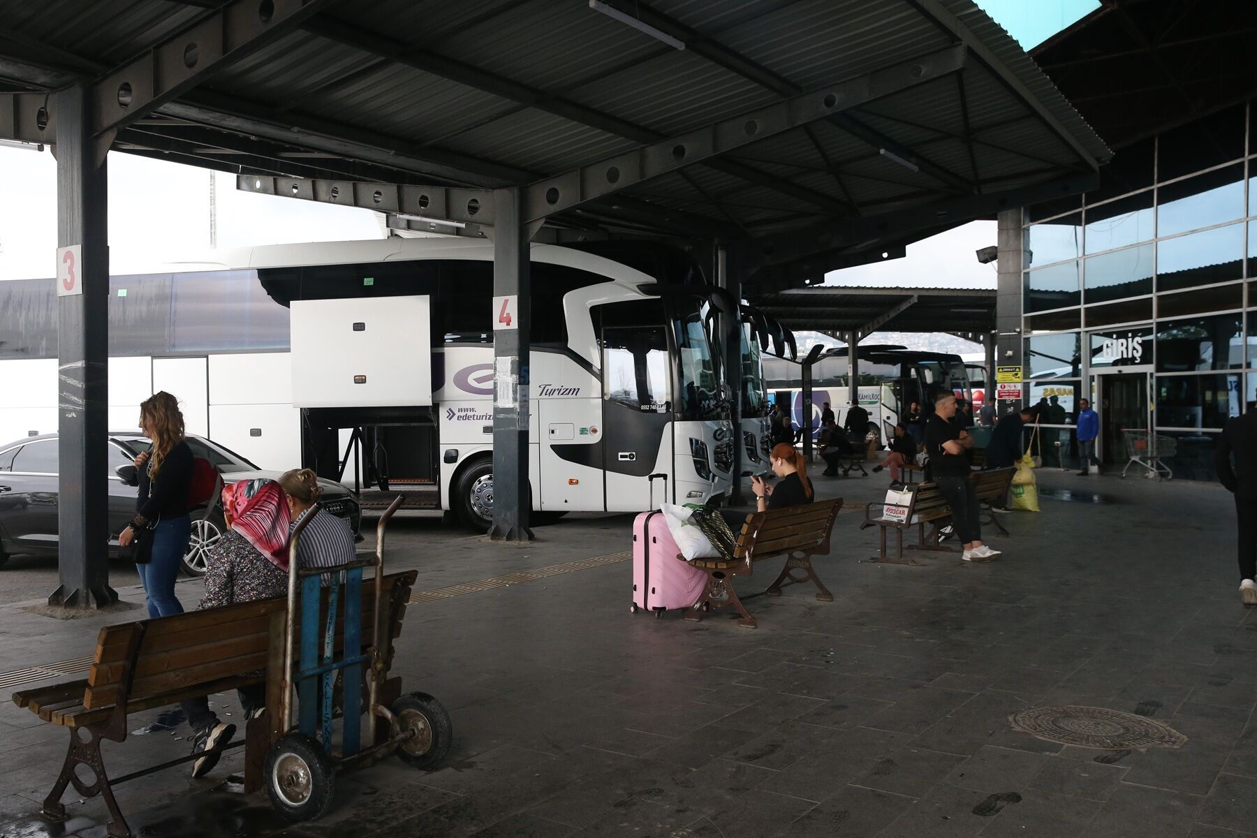 Kahramanmaraş'ta Kurban Bayramı Öncesi Otogarda Denetim Yapıldı (3)
