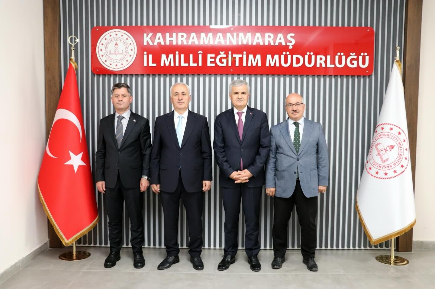 Kahramanmaraş’ta Kurum Müdürlerinden İl Millî Eğitim Müdürü Akpınar’a Ziyaret1