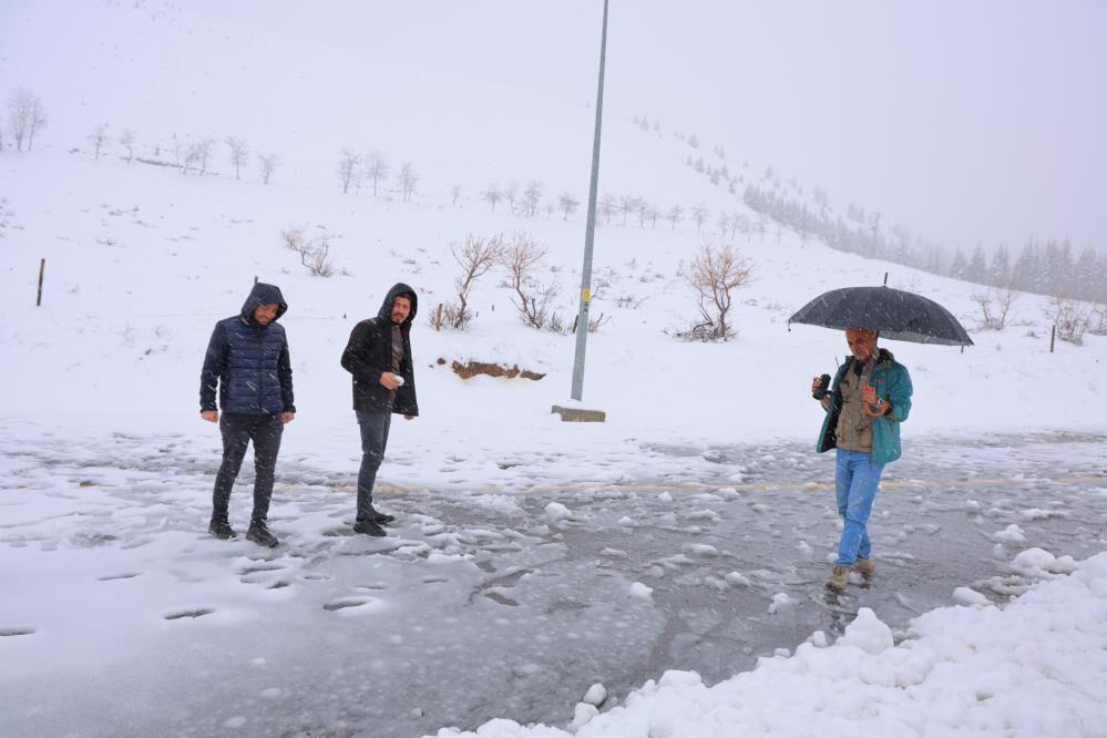 Kahramanmaraş'ta Mayısta Kar Sürprizi 2