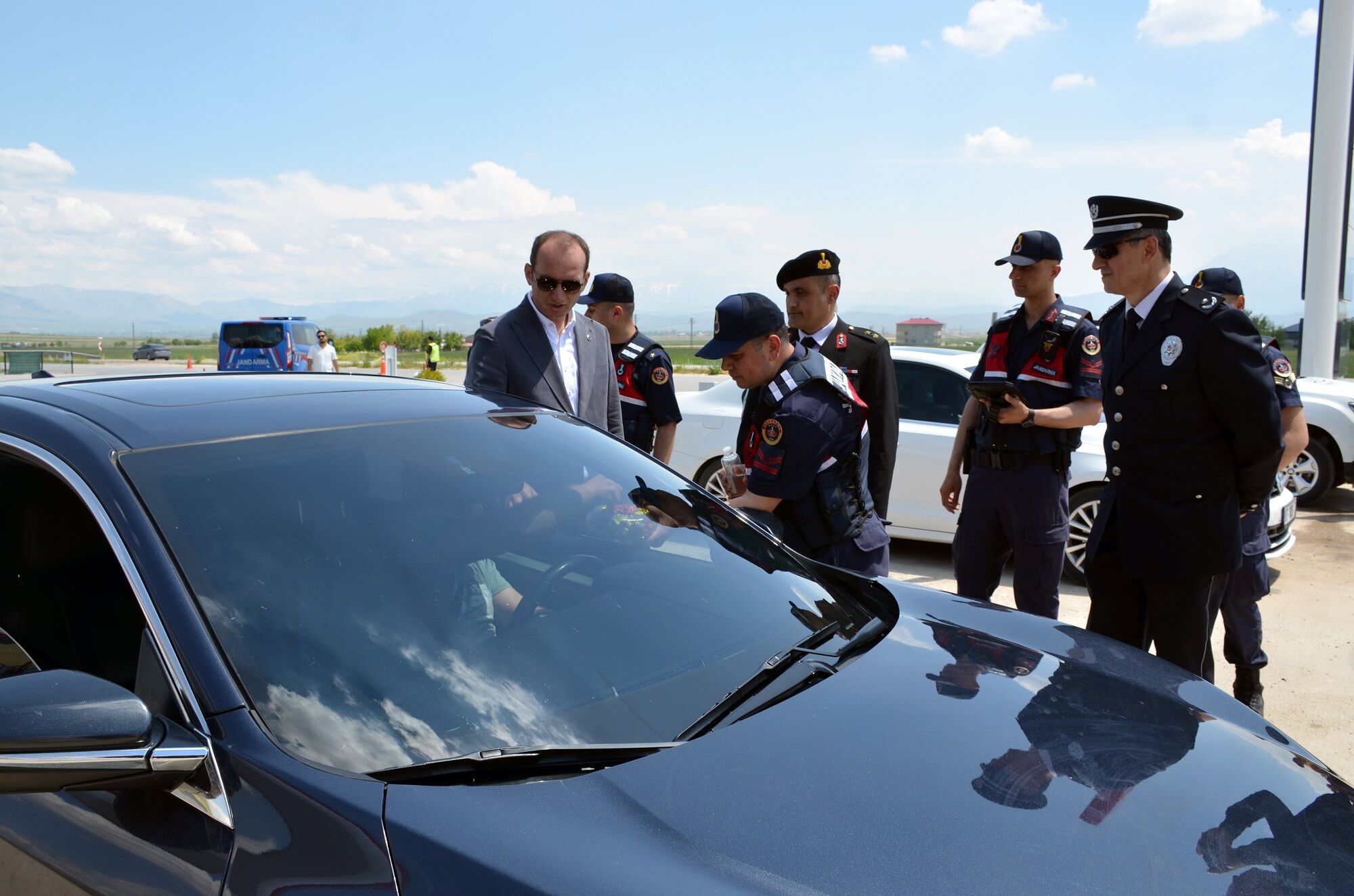 Kaymakam Sarıdoğan Trafik Denetimlerine Katıldı (10)