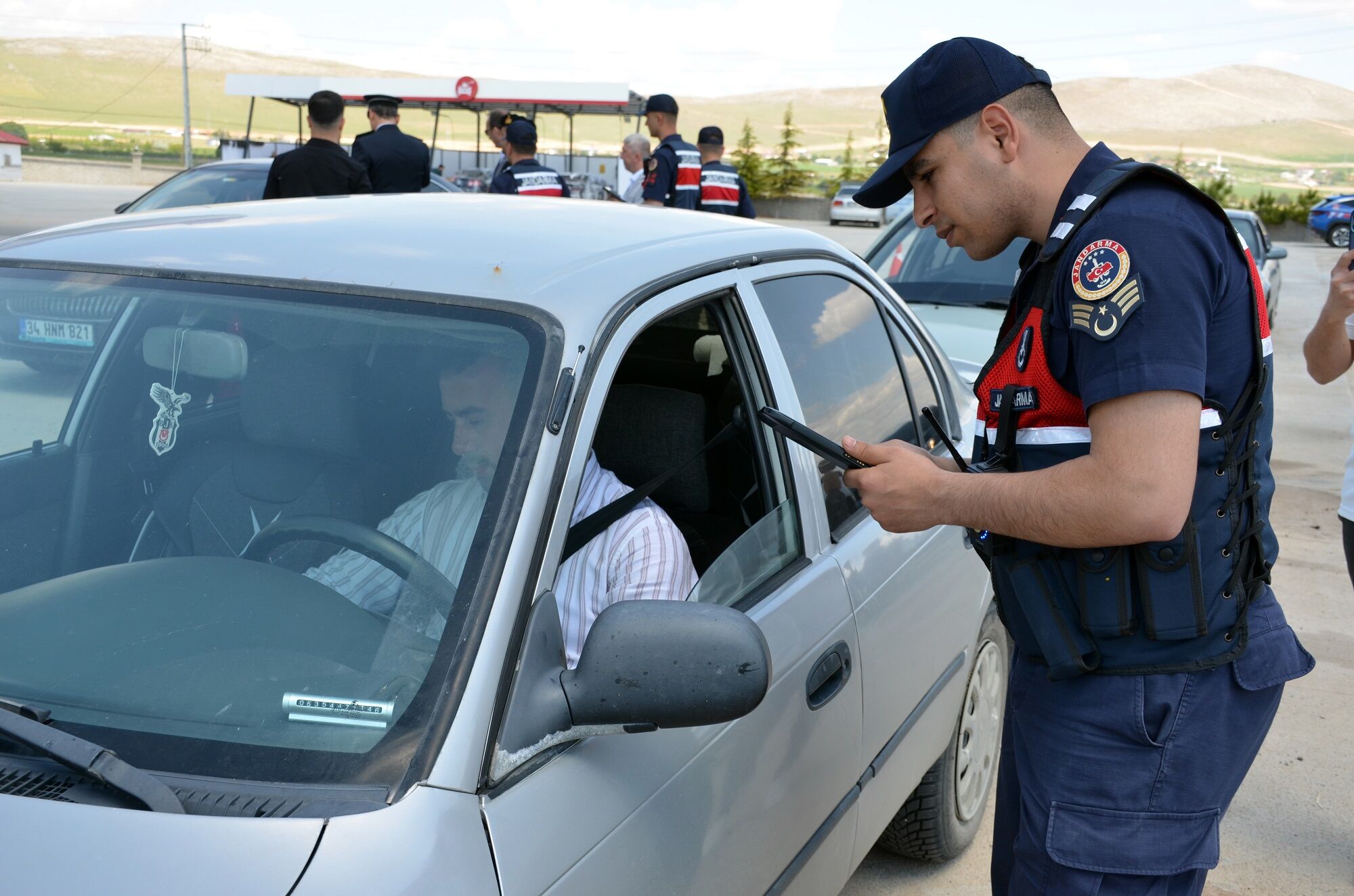Kaymakam Sarıdoğan Trafik Denetimlerine Katıldı (12)