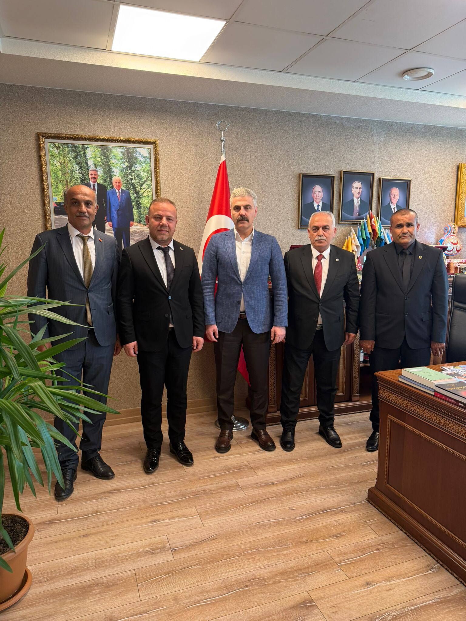 Mhp Afşin İlçe Teşkilatı’ndan Genel Merkez’e Ziyaret2