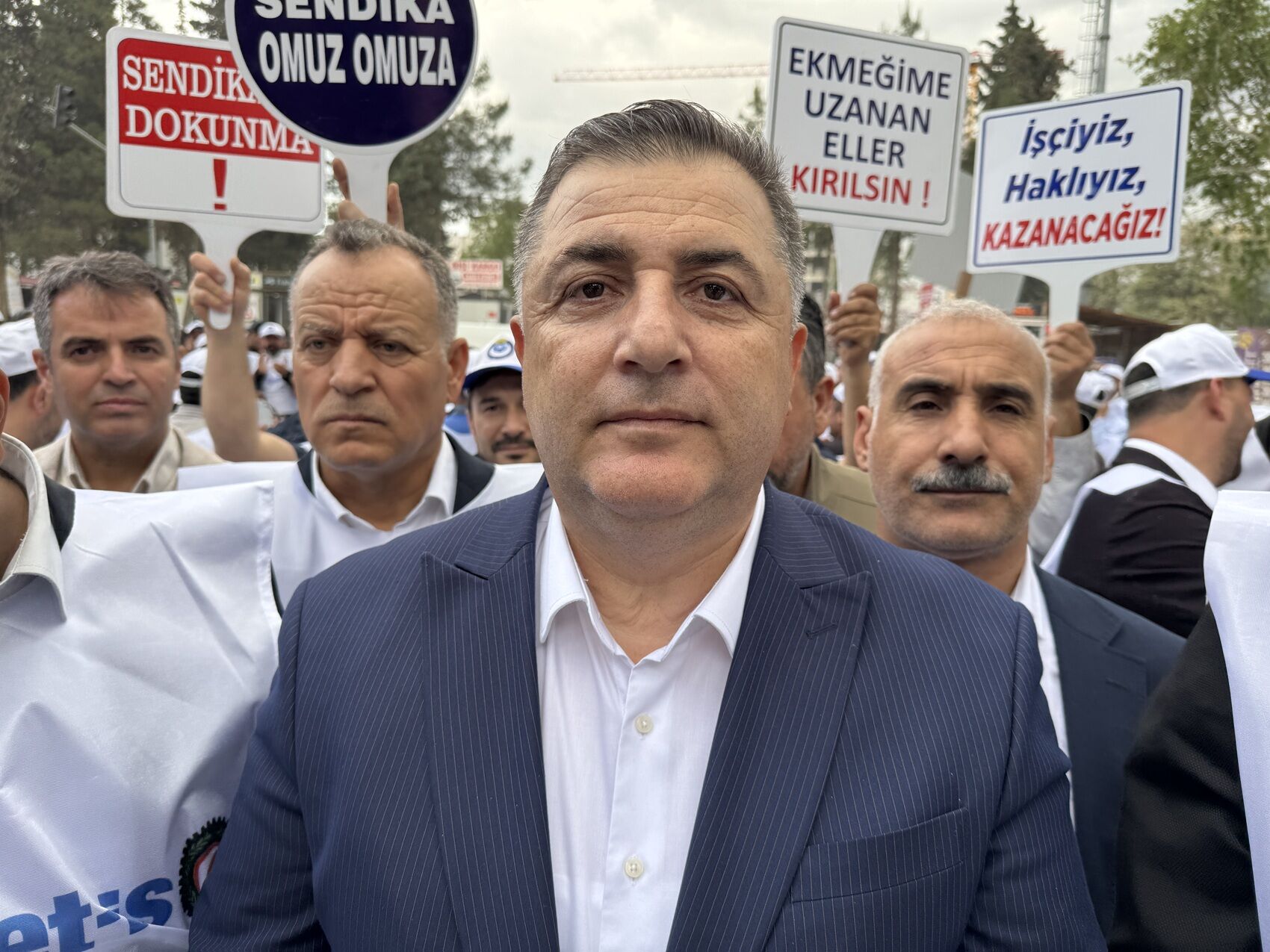 Pazarcık’ta Belediye İşçileri İşten Çıkarmalara Tepki Gösterdi (2)