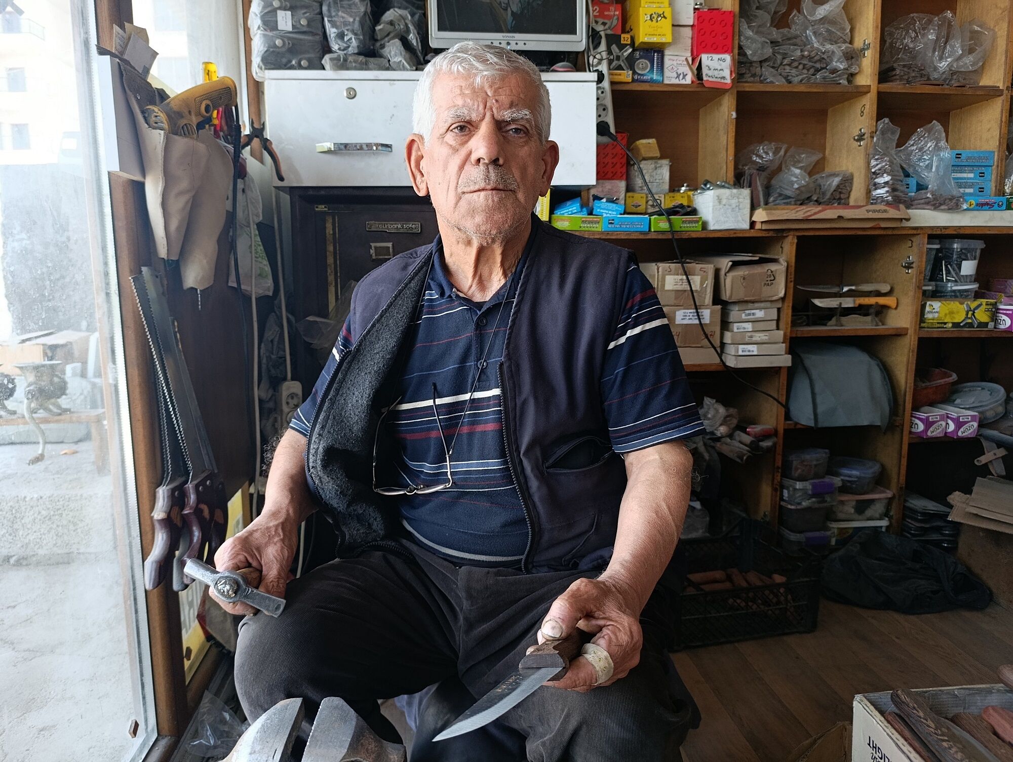 Tescilli Kahramanmaraş Bıçakları Bayrama Hazırlanıyor (3)