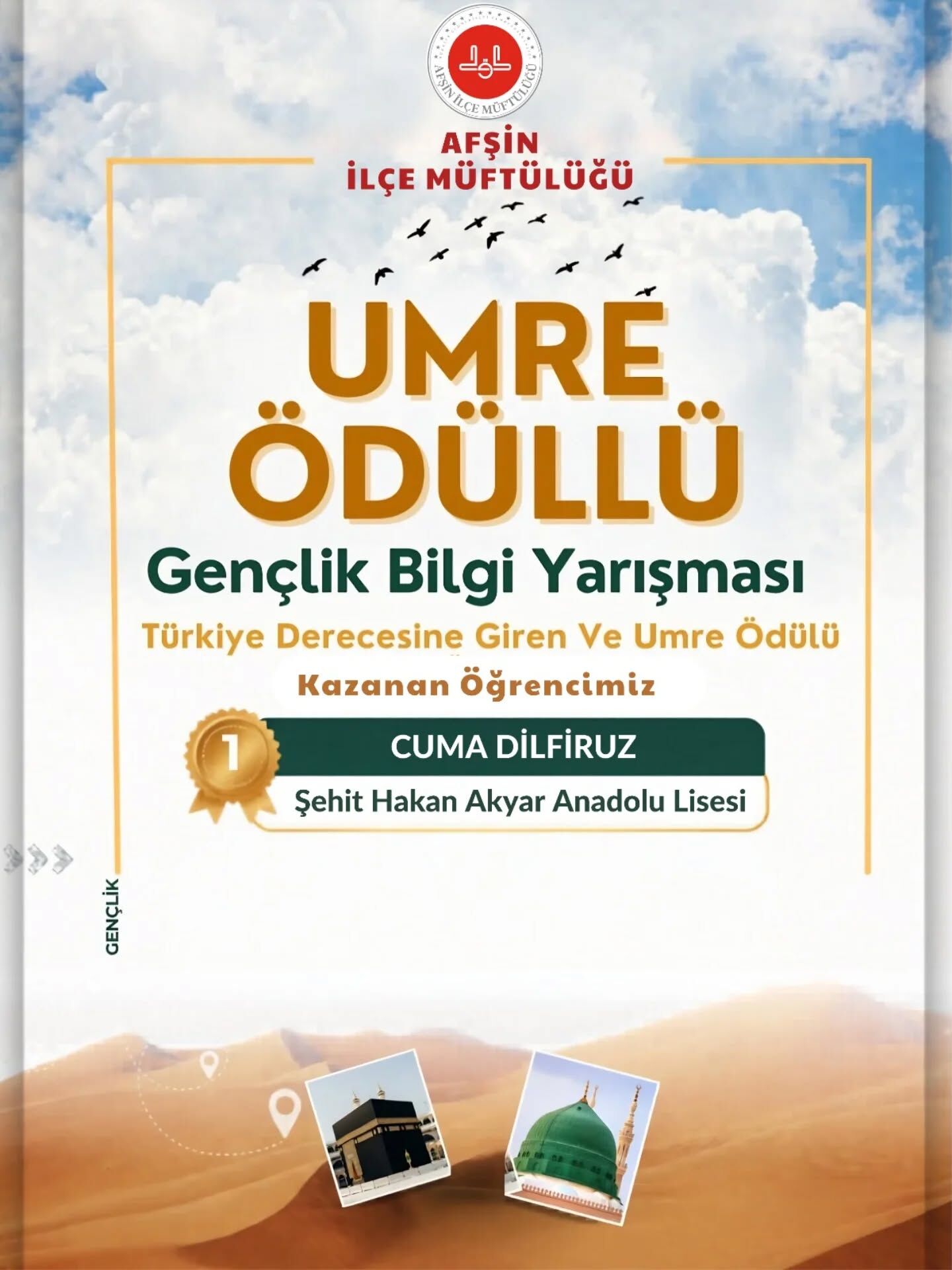 Umre Ödüllü Gençlik Bilgi Yarışması (1)