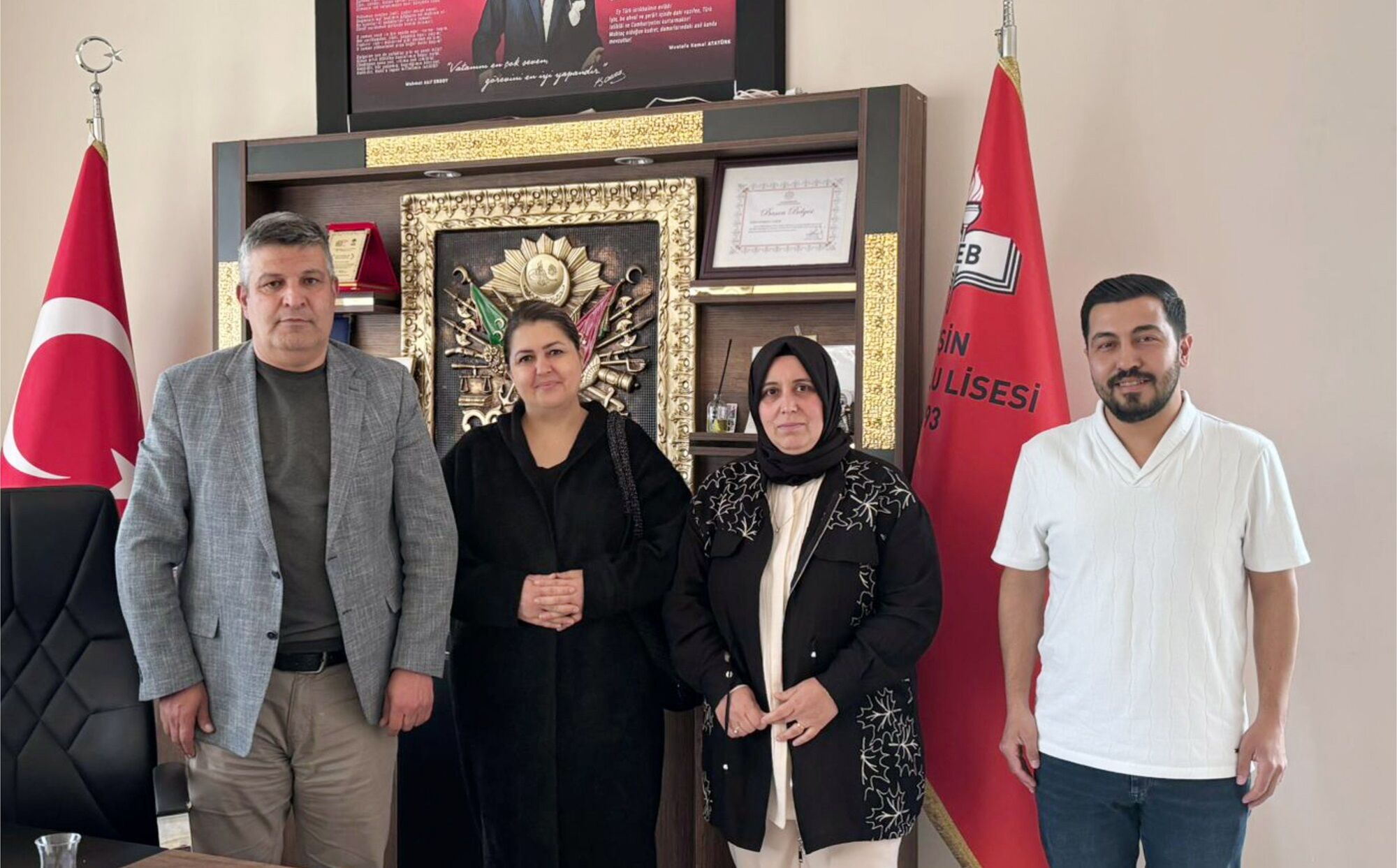 Yeşil Afşin Gazetesi’nden Afşin Anadolu Lisesi’ne Ziyaret (2)
