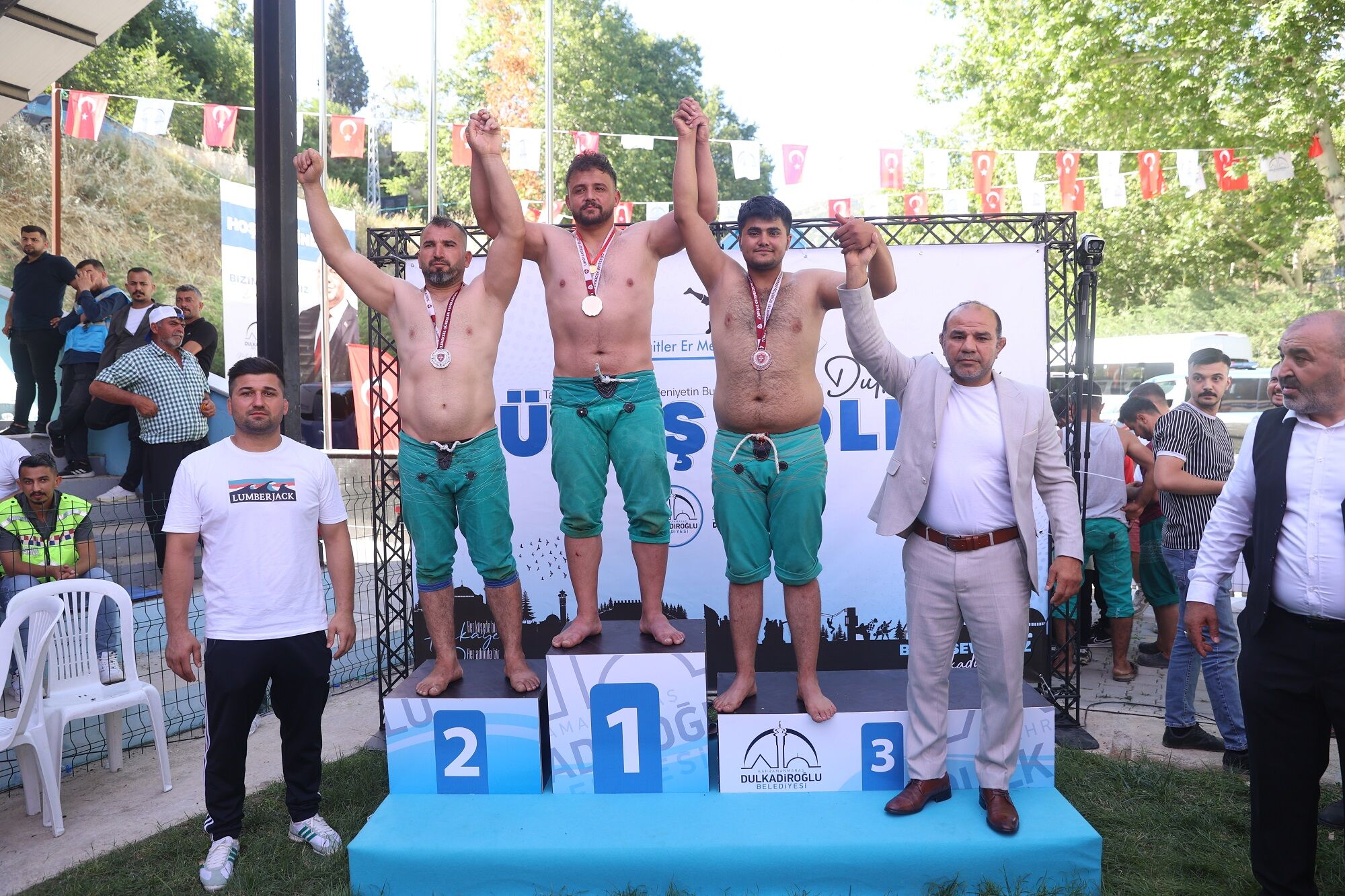 23. Geleneksel Dereköy Karakucak Ve Şalvar Güreş Festivali Düzenlendi (1)