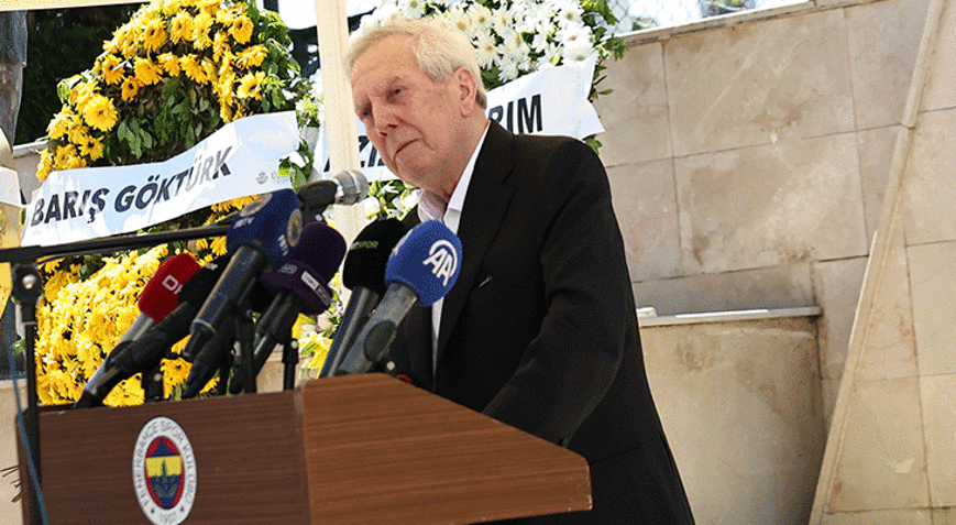 Fenerbahçe’de Derviş Köksal Özbek için tören: Aziz Yıldırım gözyaşlarını tutamadı