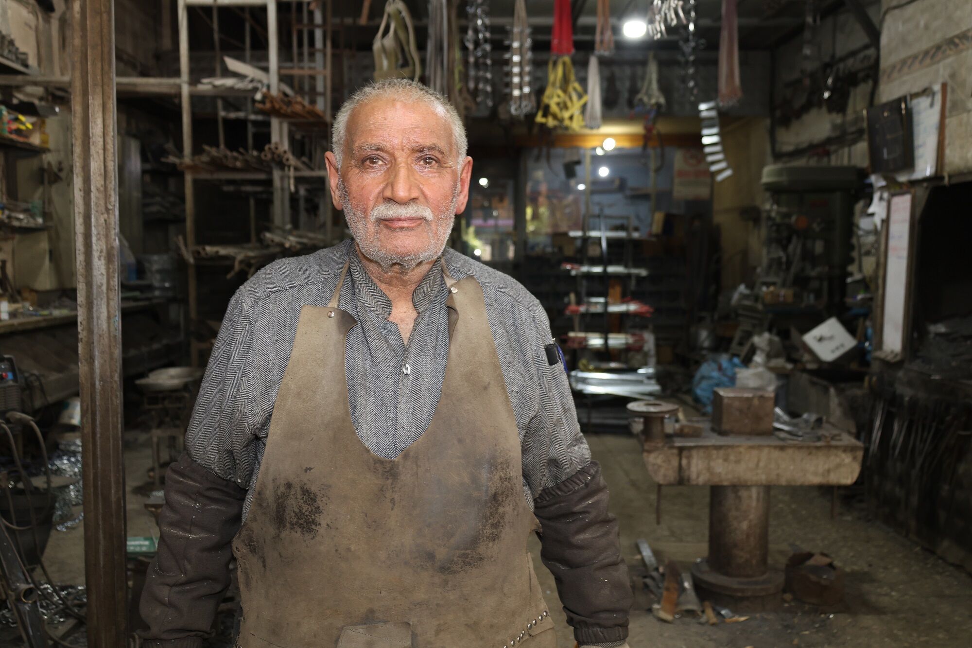 70 Yıllık Demirci Ustası Yetiştirdiği Çıraklarla Mesleğini Geleceğe Taşıyor (1)-1