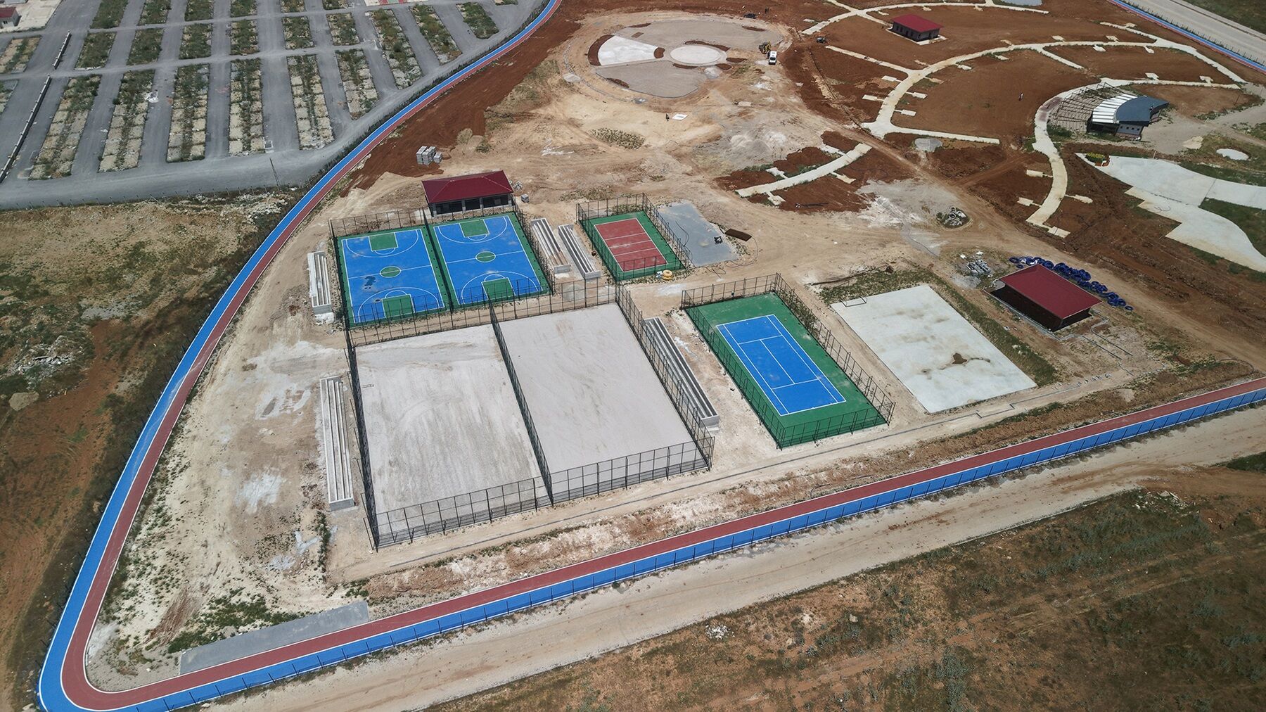 Afşin Millet Bahçesi Yeni Yüzüyle Hizmete Hazırlanıyor (16)