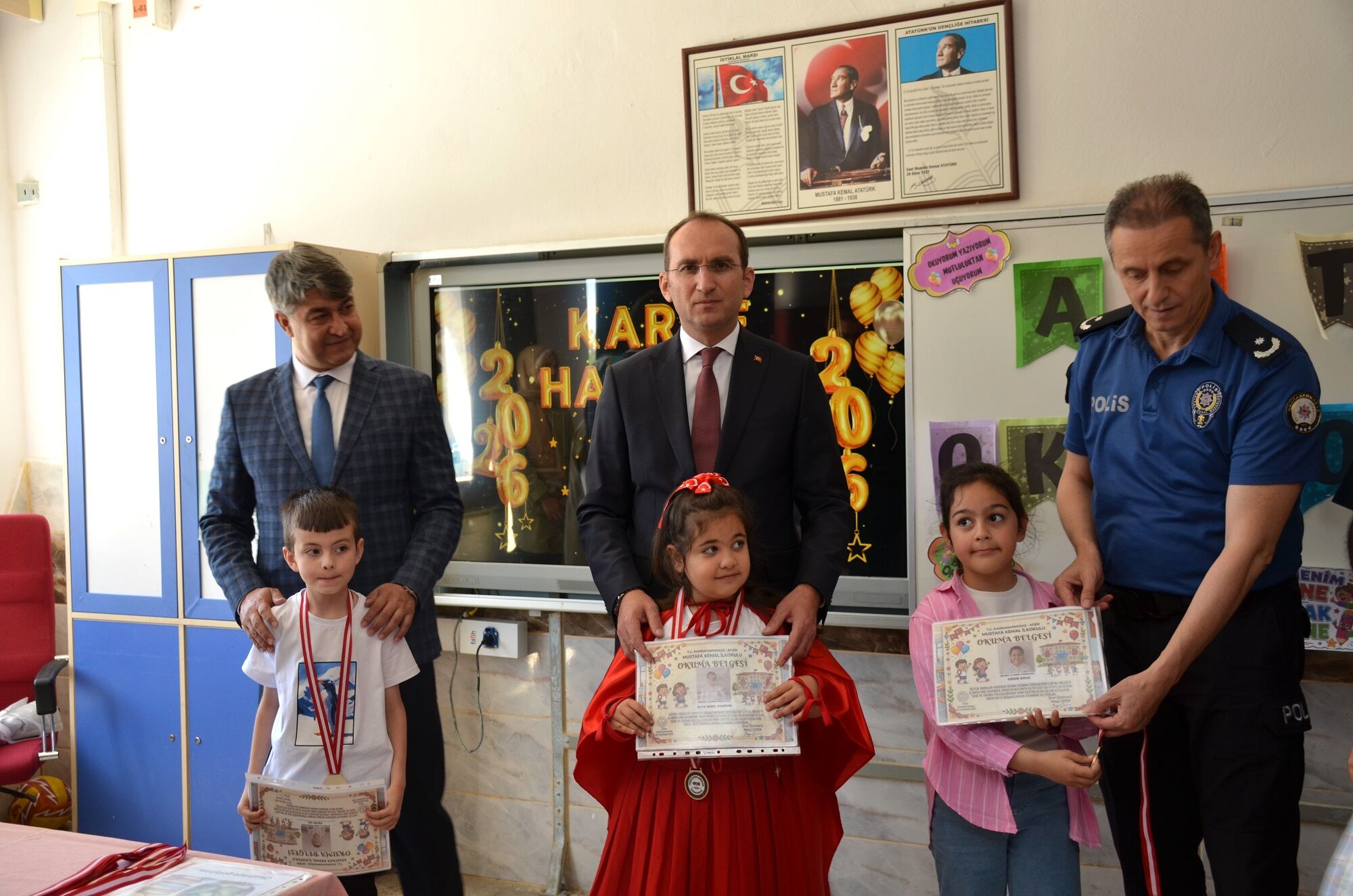 Afşin’de 17 Bin 527 Öğrenci Karne Sevinci Yaşadı (10)