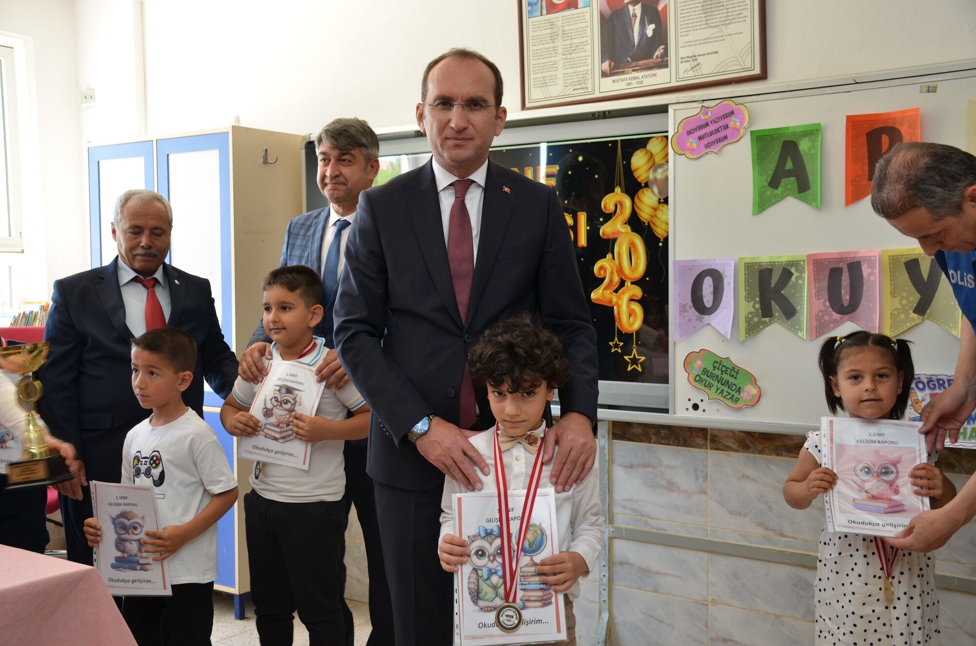 Afşin’de 17 Bin 527 Öğrenci Karne Sevinci Yaşadı (13)