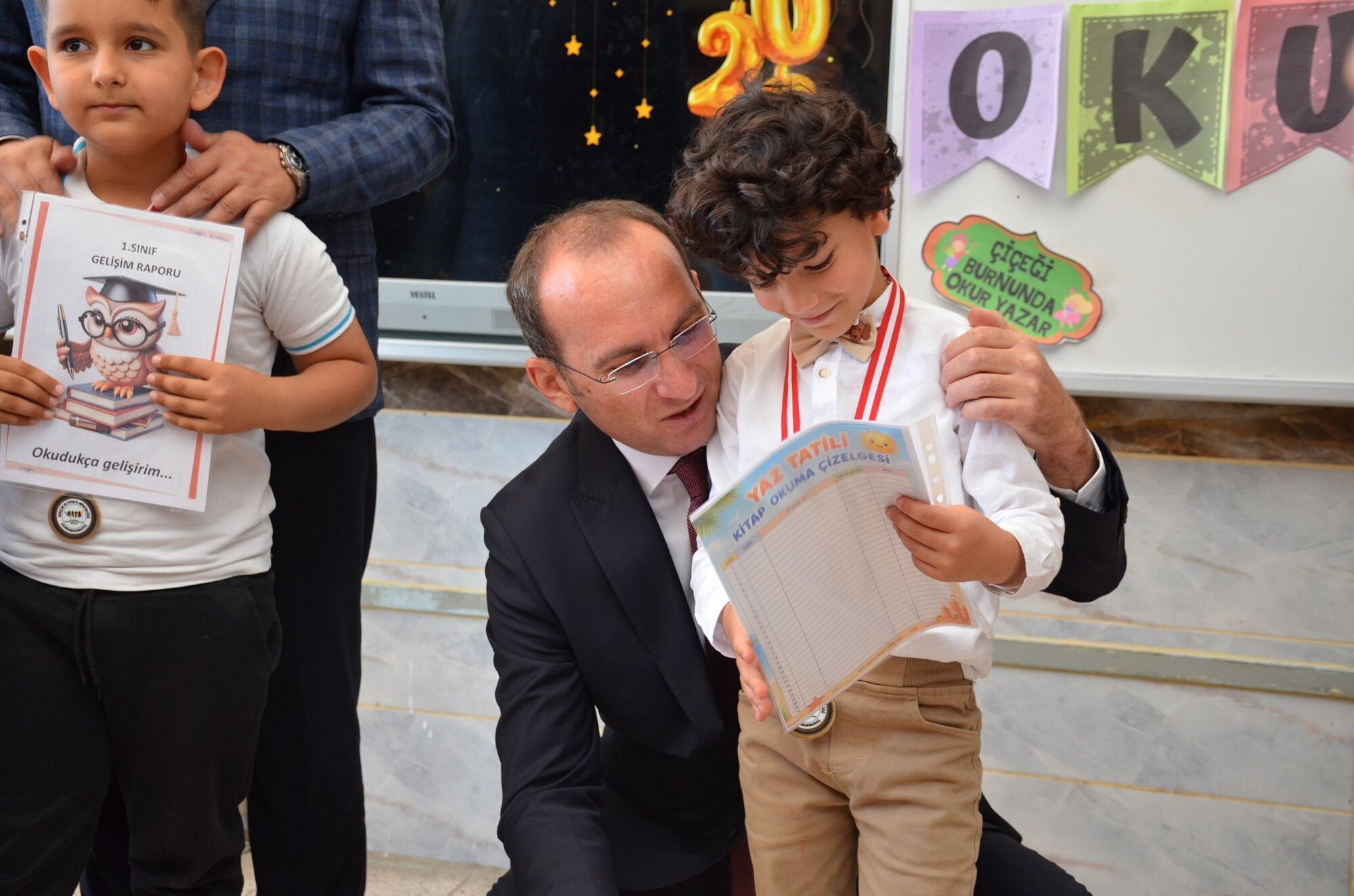 Afşin’de 17 Bin 527 Öğrenci Karne Sevinci Yaşadı (15)
