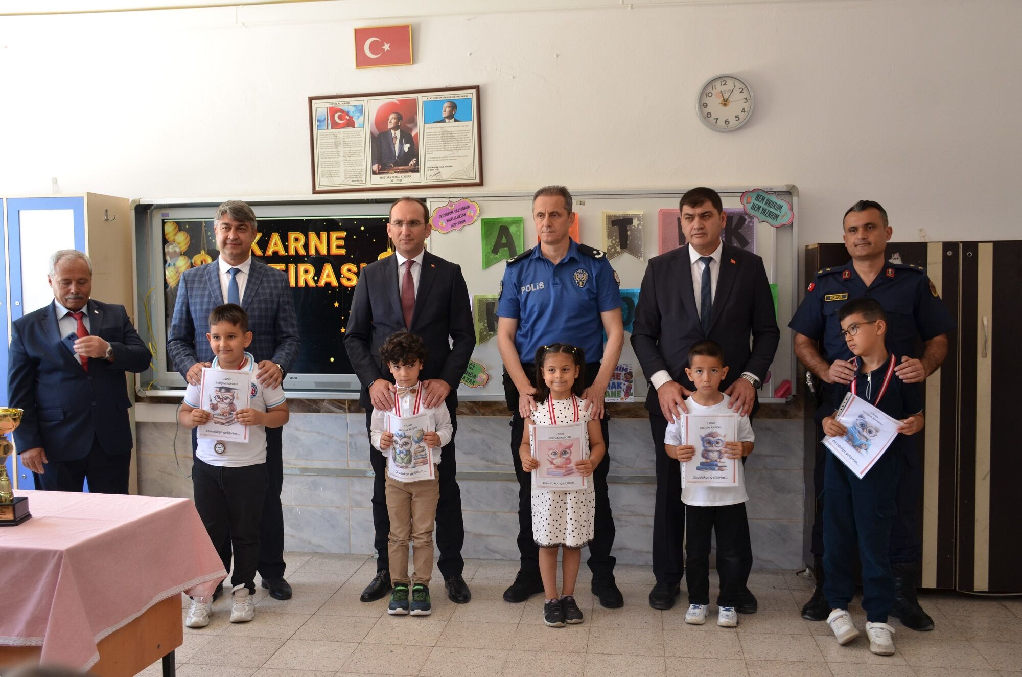 Afşin’de 17 Bin 527 Öğrenci Karne Sevinci Yaşadı (16)