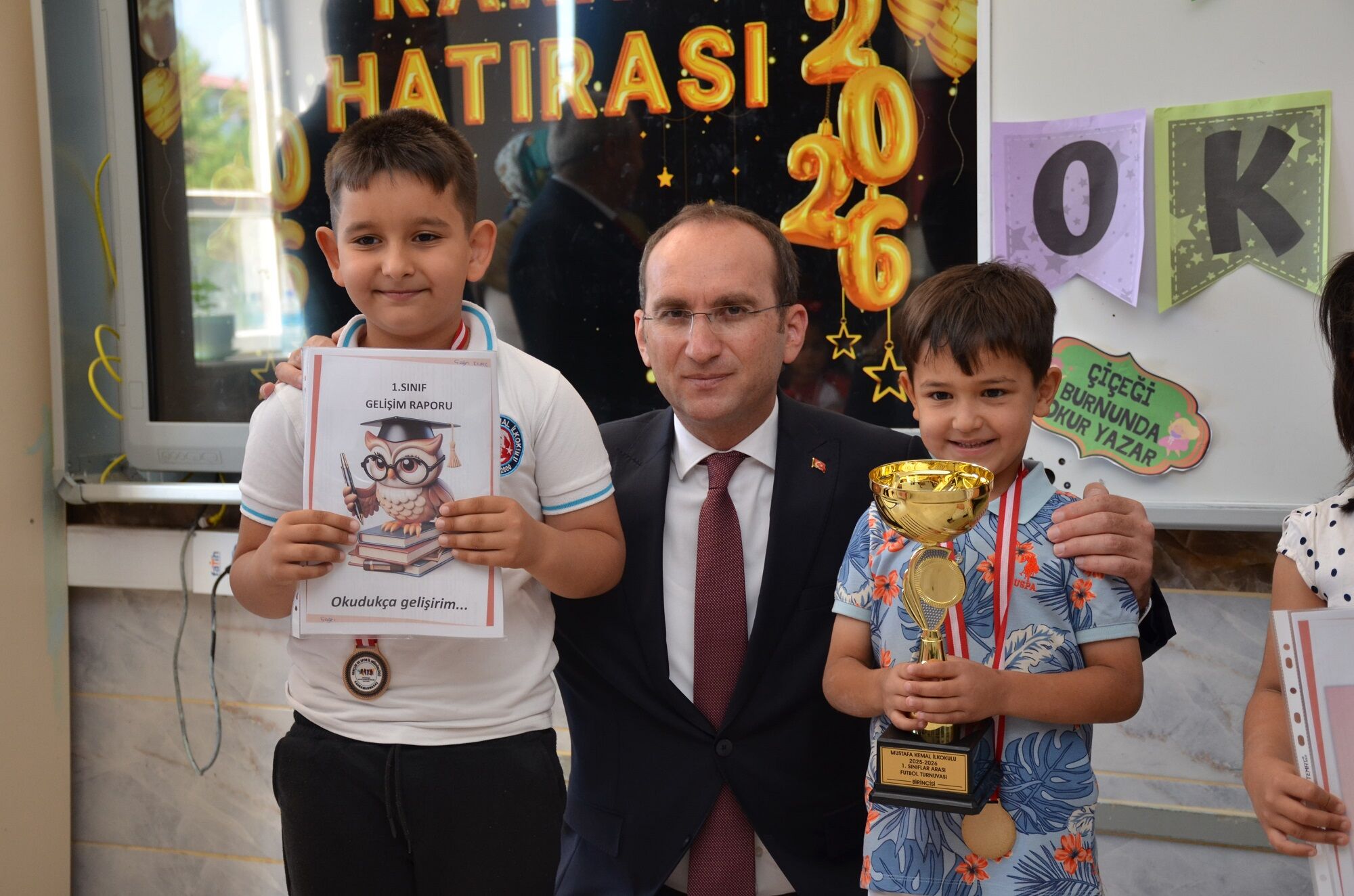 Afşin’de 17 Bin 527 Öğrenci Karne Sevinci Yaşadı (17)