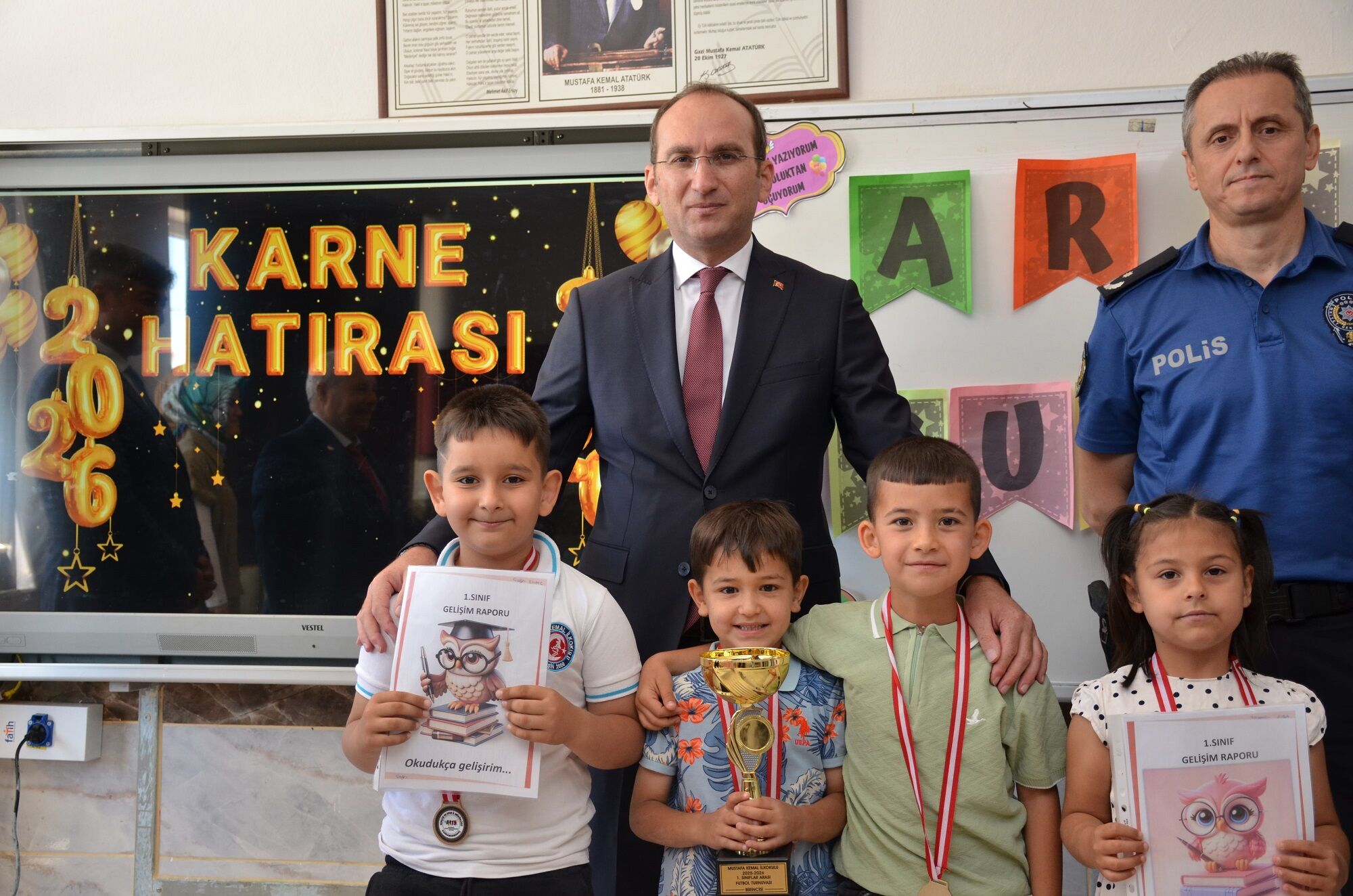 Afşin’de 17 Bin 527 Öğrenci Karne Sevinci Yaşadı (18)