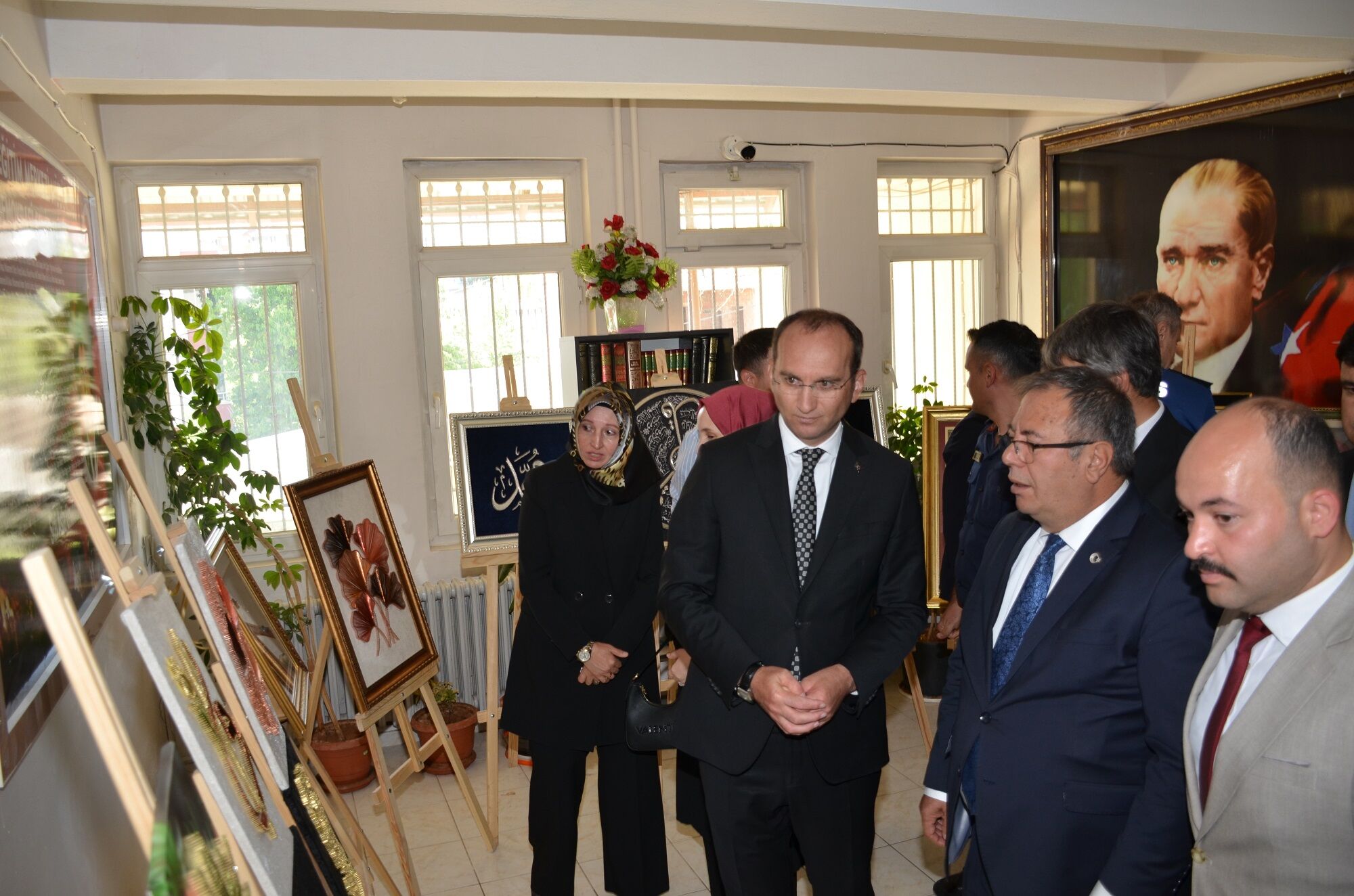 Afşin’de Hayat Boyu Öğrenme Haftası Sergisi Yoğun İlgi Gördü (5)