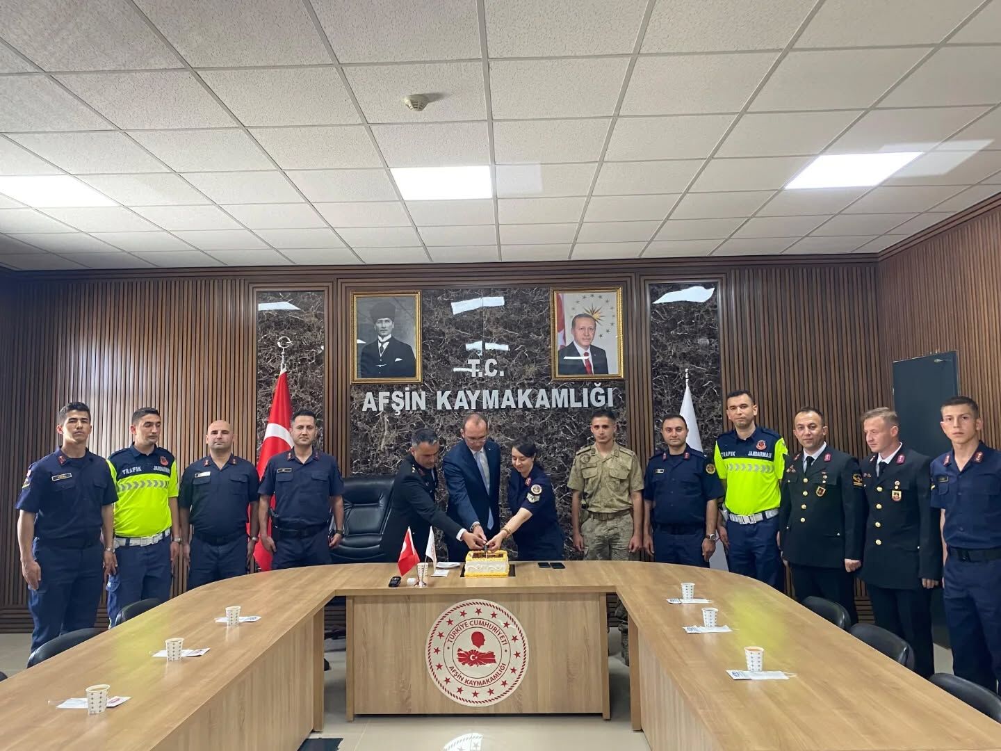 Afşin’de Jandarma Teşkilatı'nın 187. Kuruluş Yıl Dönümü Kutlandı3