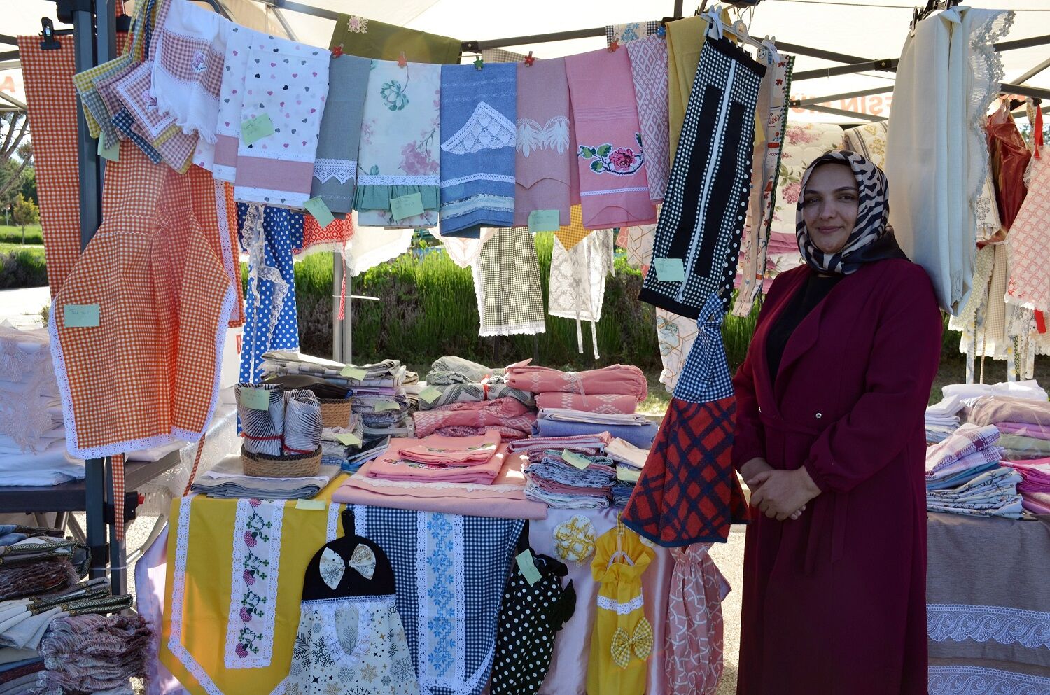 Afşin’de Kadın Emeği Fuarı Kapılarını Açtı (29)