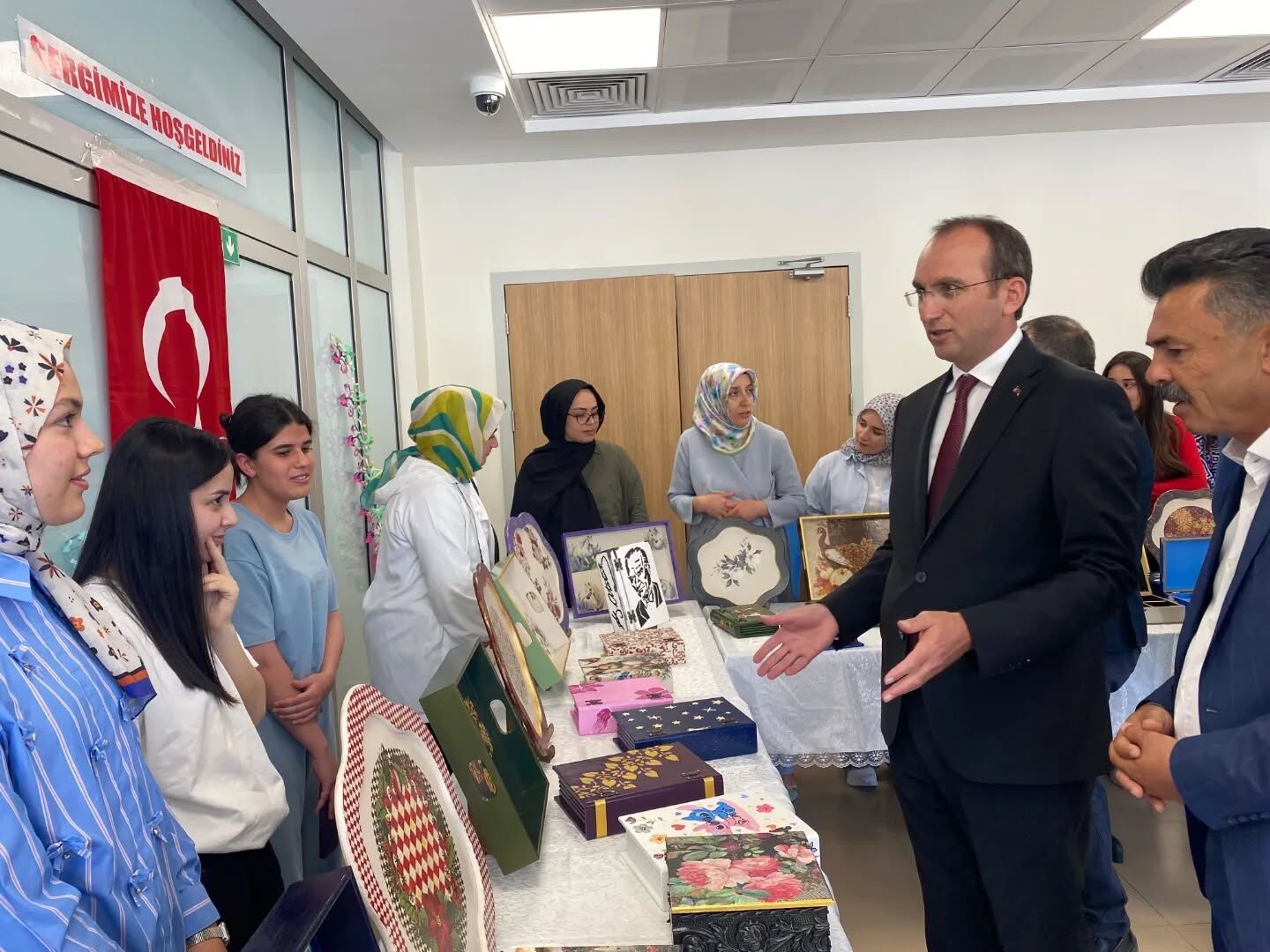 Afşin’de Kyk Öğrencilerinden El Emeği Sergisi4
