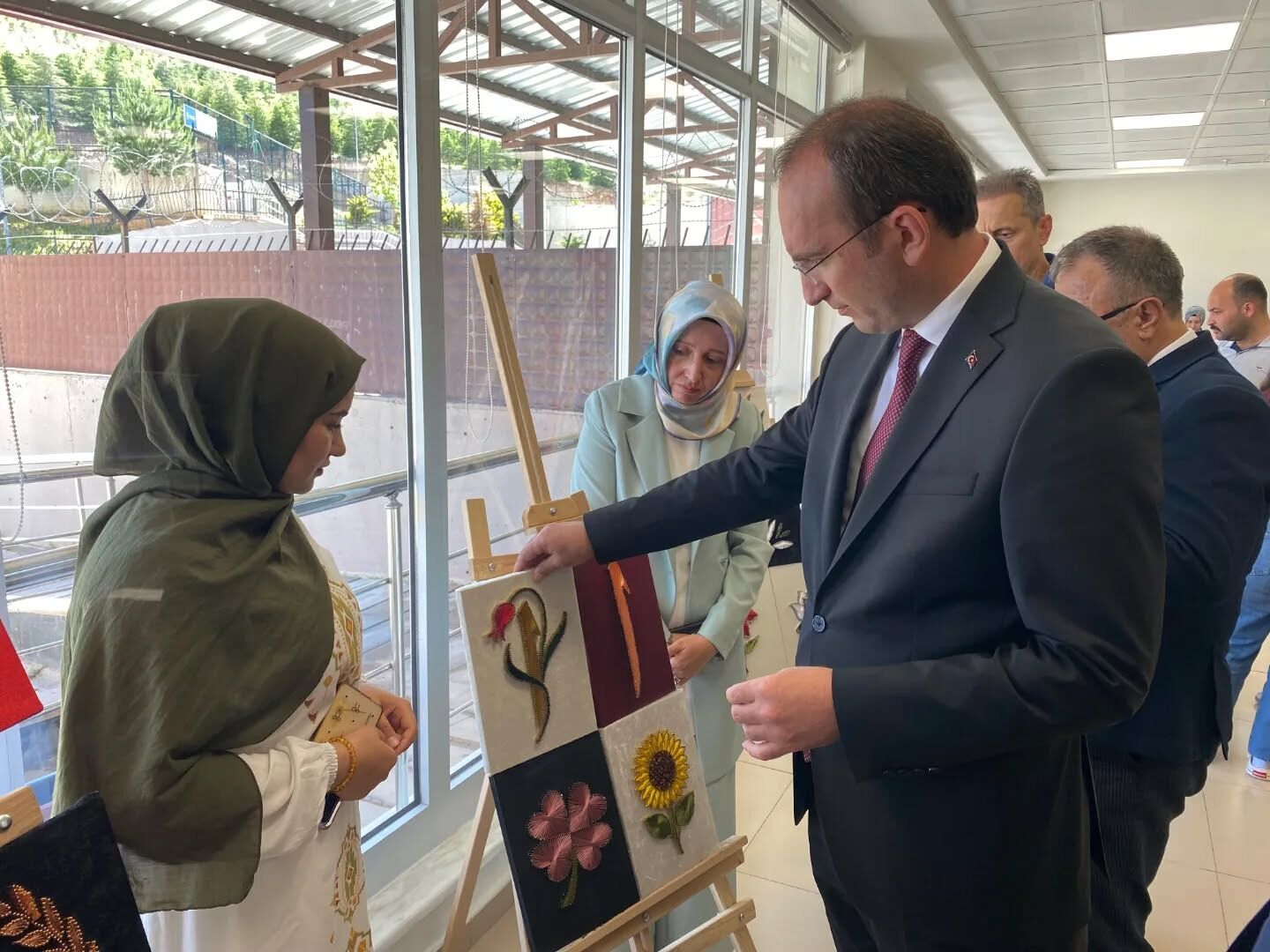 Afşin’de Kyk Öğrencilerinden El Emeği Sergisi5