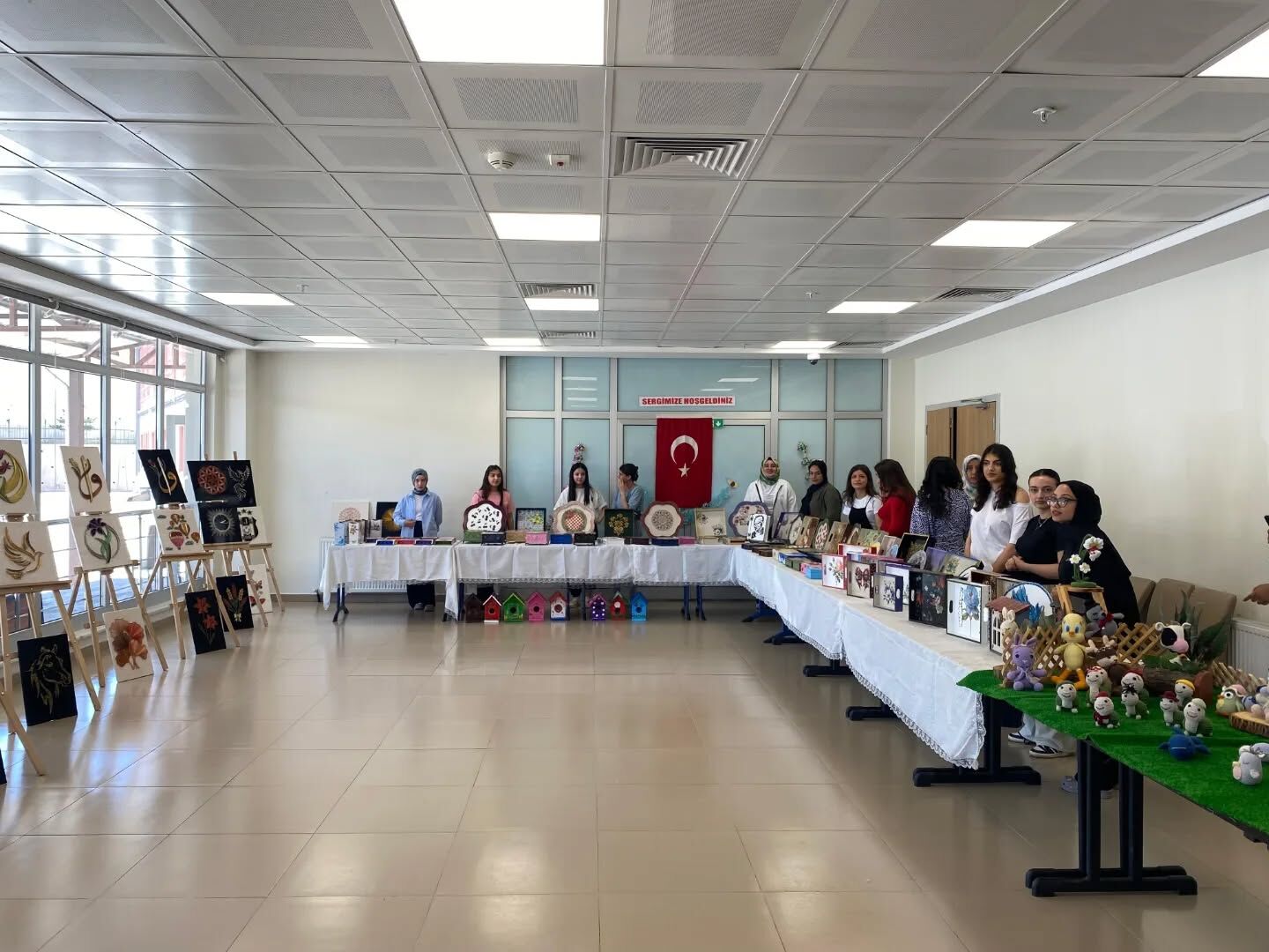 Afşin’de Kyk Öğrencilerinden El Emeği Sergisi6