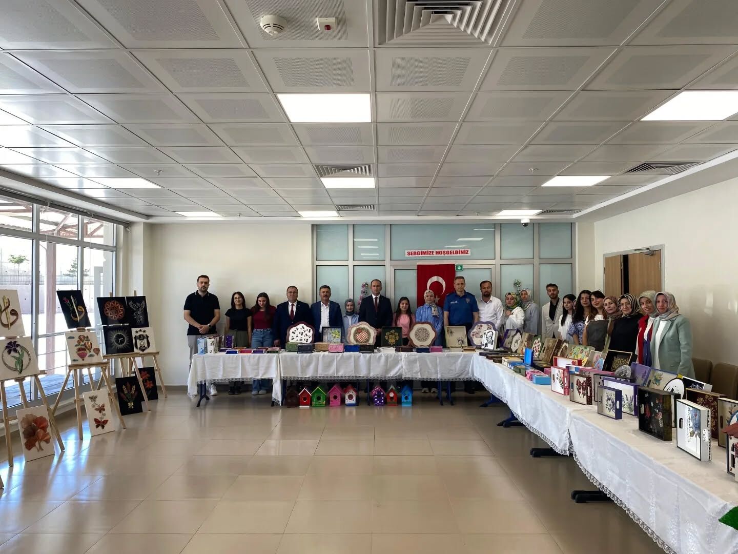 Afşin’de Kyk Öğrencilerinden El Emeği Sergisi8