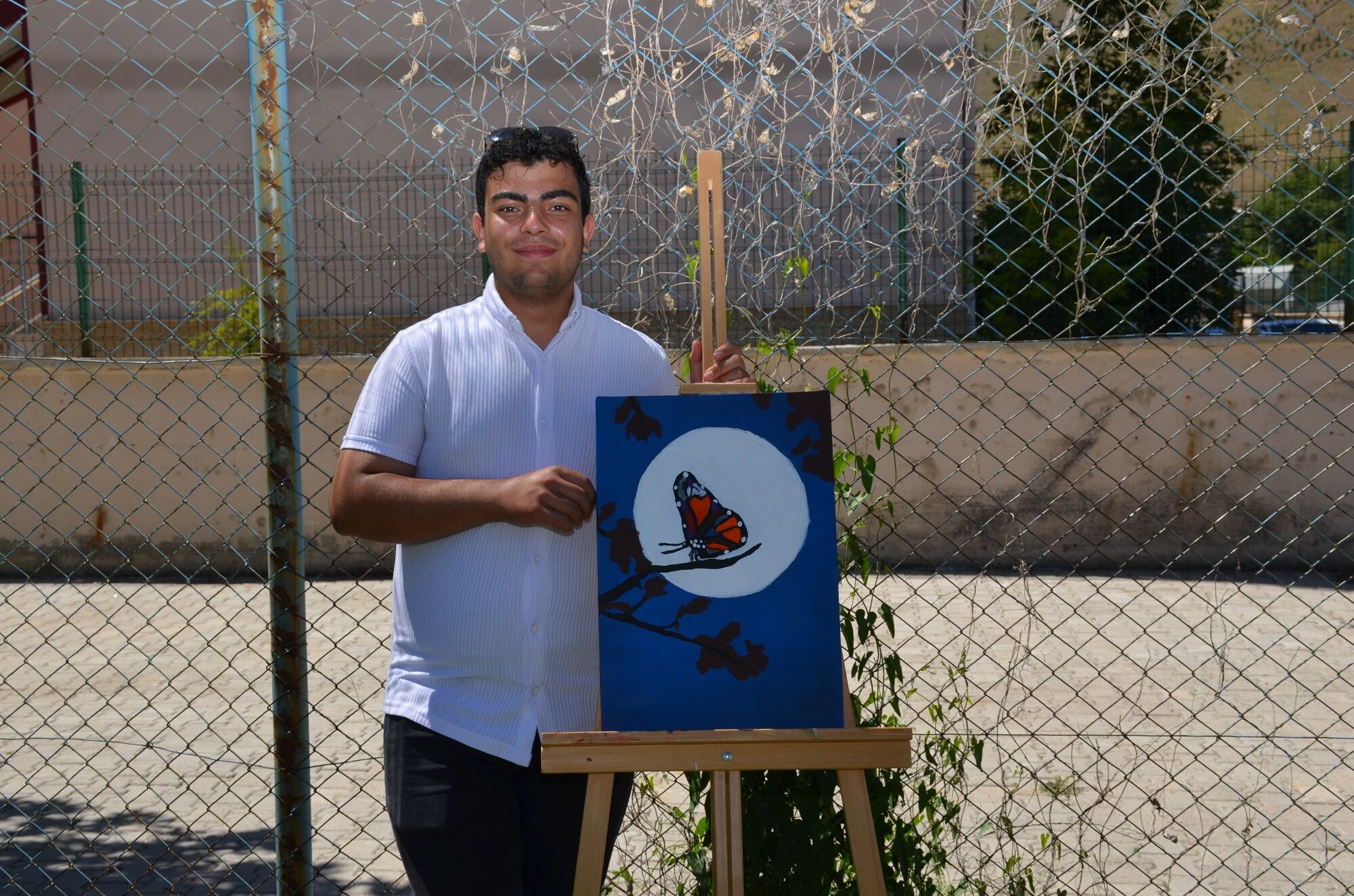 Afşin’de Öğrencilerin Sanat Eserleri Sergilendi (9)