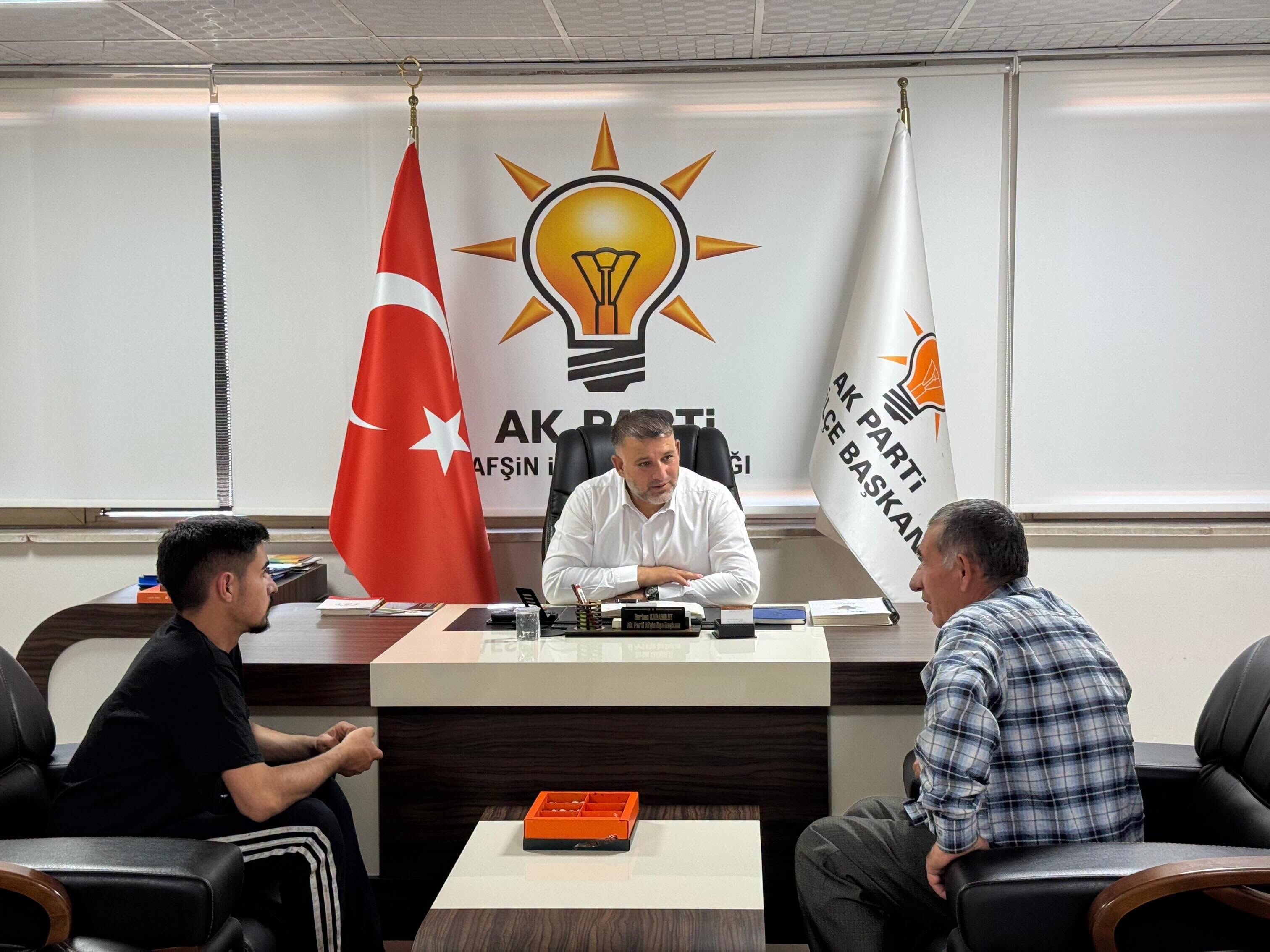 Ak Parti Afşin Teşkilatında Vatandaş Buluşması (3)