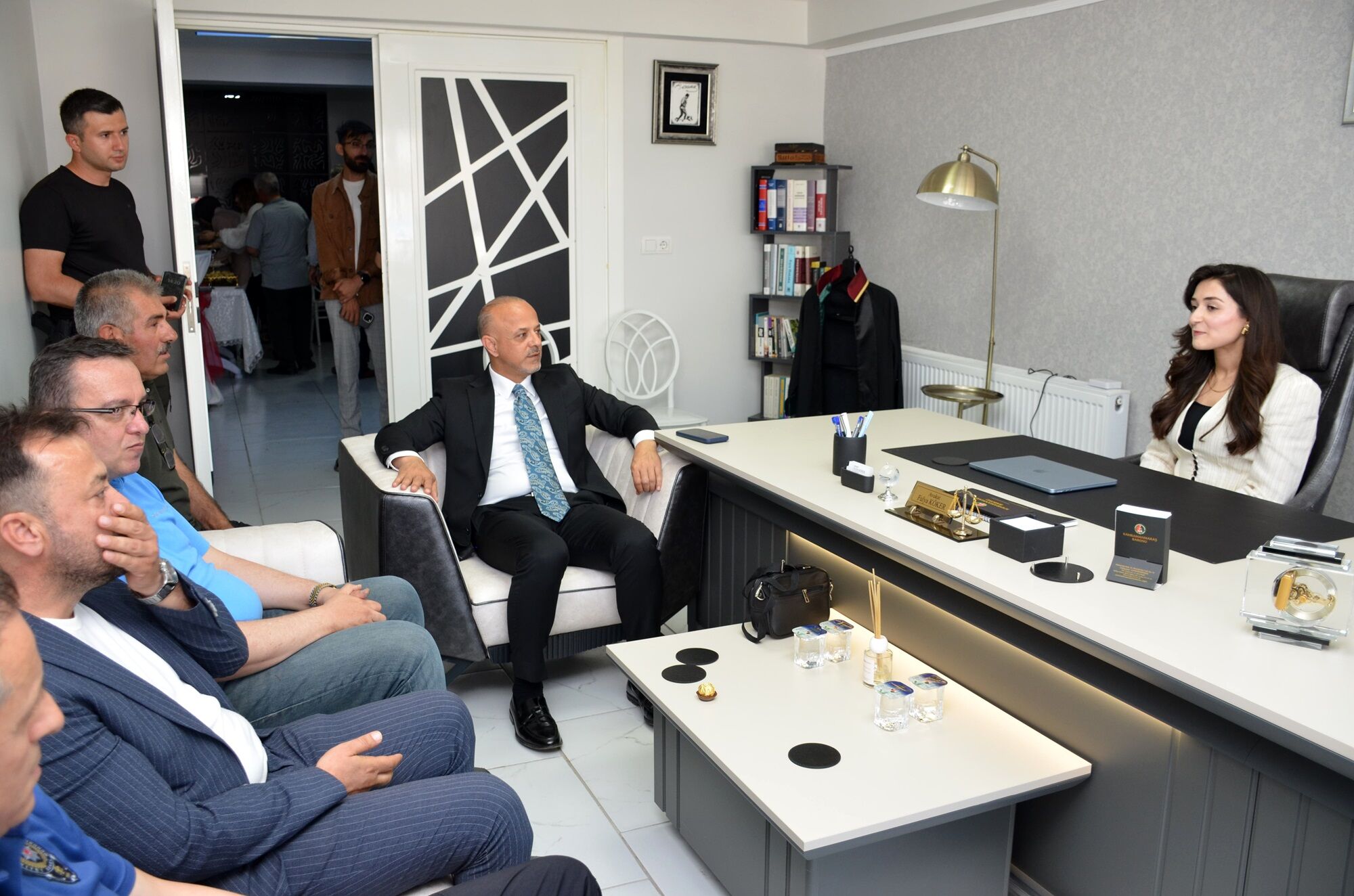 Avukat Fulya Köker Afşin’de Hukuk Bürosunu Hizmete Açtı (11)