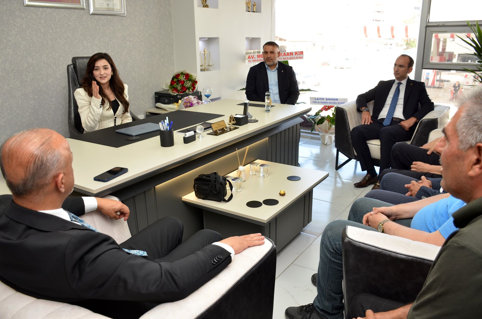 Avukat Fulya Köker Afşin’de Hukuk Bürosunu Hizmete Açtı (8)