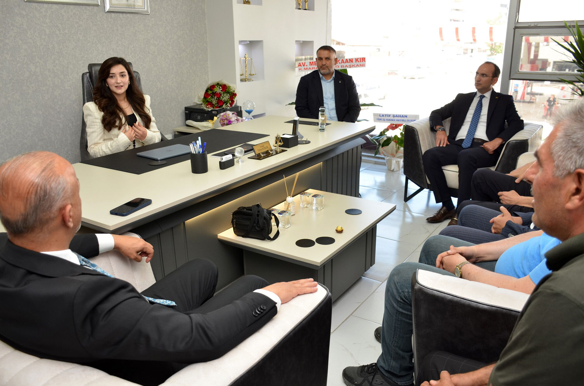 Avukat Fulya Köker Afşin’de Hukuk Bürosunu Hizmete Açtı (9)