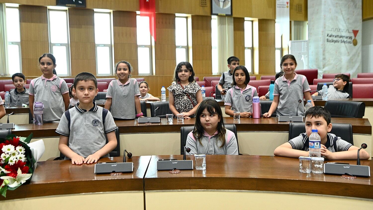 Başkan Görgel, Minik Öğrencileri Ağırladı (1)-1
