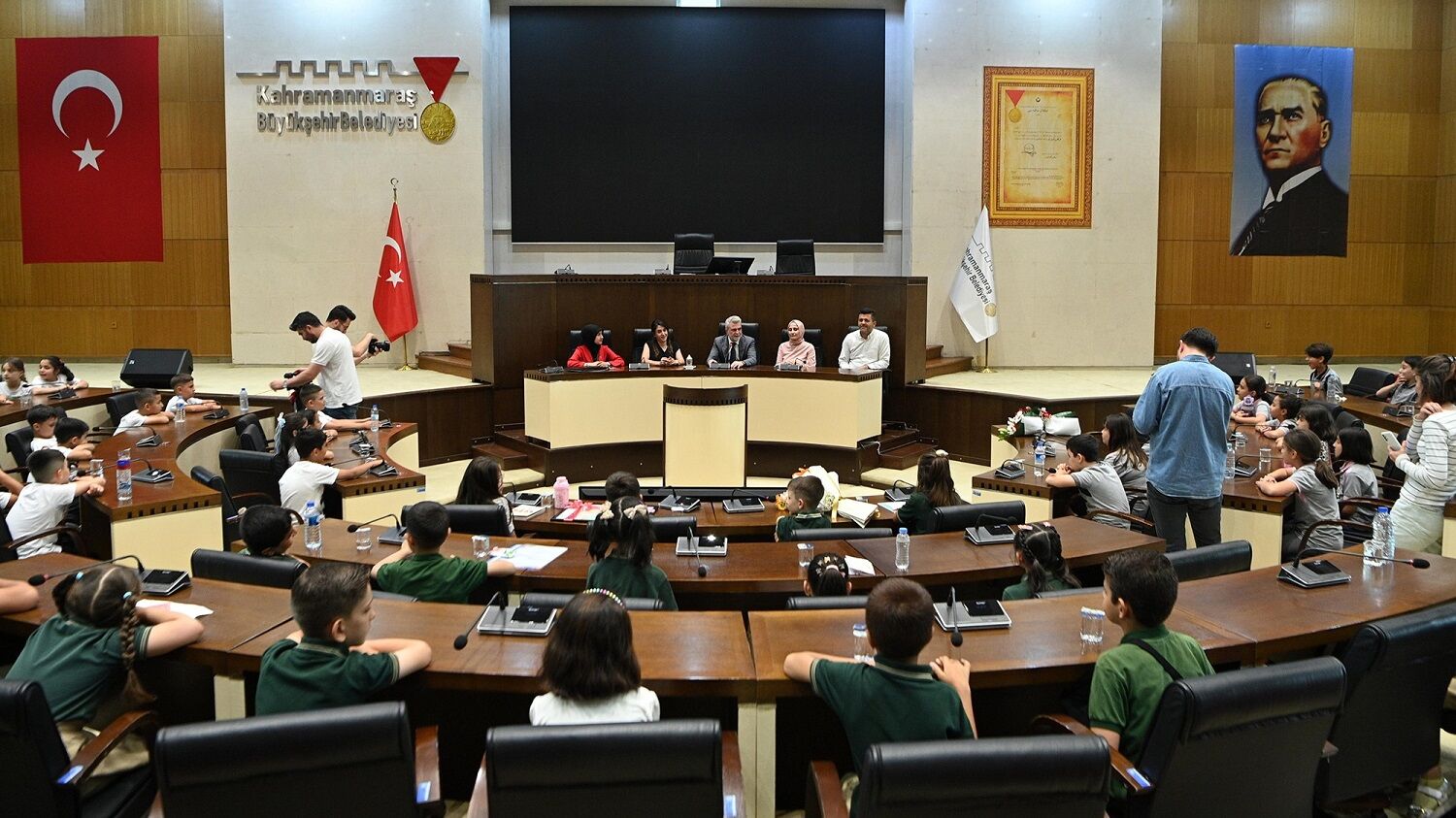 Başkan Görgel, Minik Öğrencileri Ağırladı (2)