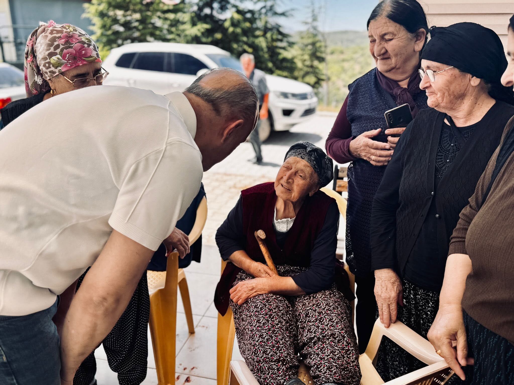 Başkan Kıraç Yazıdere Mezrası'nda Aşure Etkinliğine Katıldı2