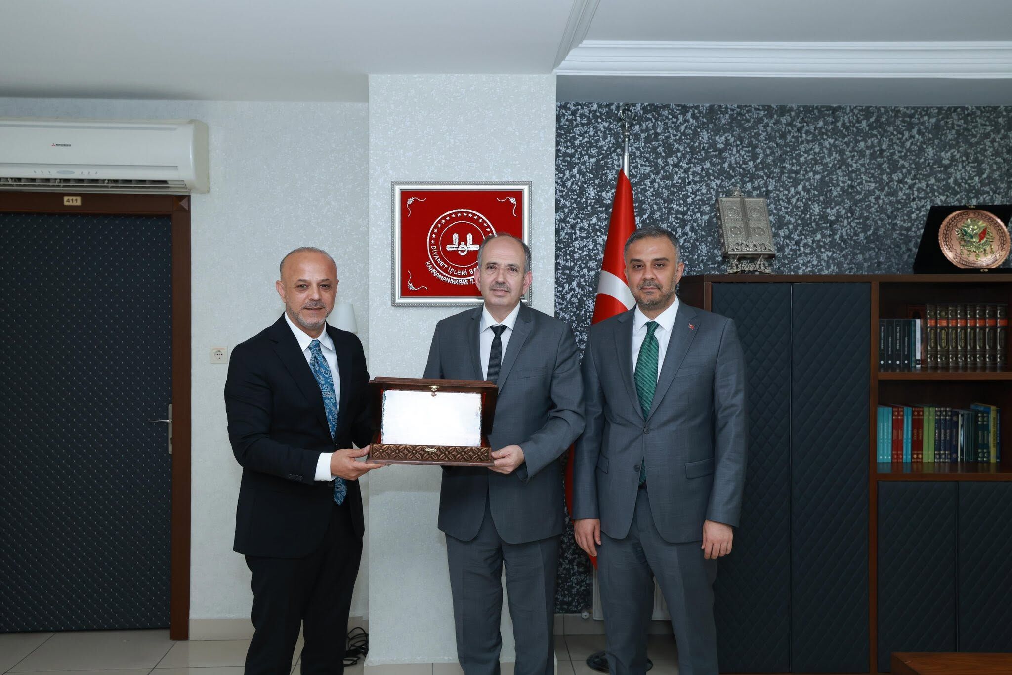 Başkan Kıraç’tan İl Müftüsü Güller’e Hayırlı Olsun Ziyareti1