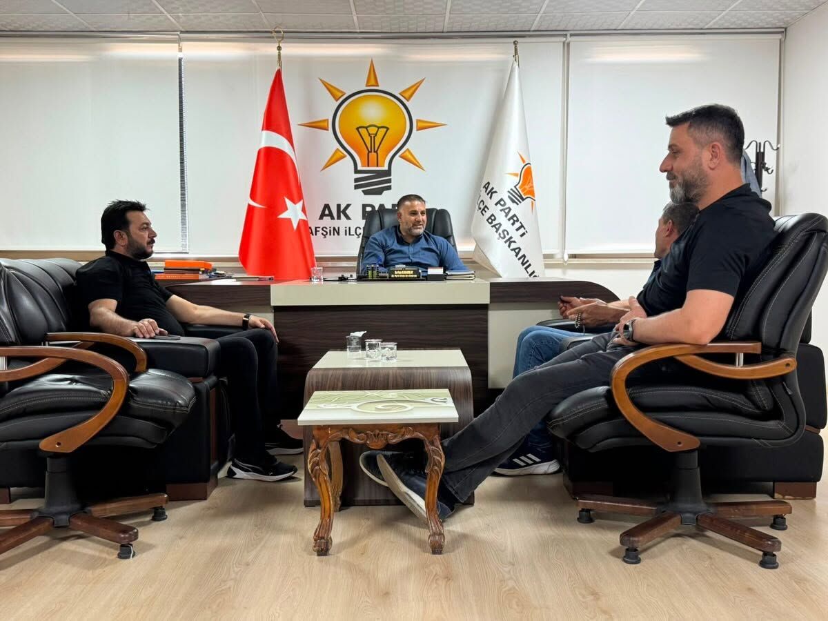Çorum Sivil Toplum Gönülleri Derneği’nden Ak Parti Afşin İlçe Başkanlığına Ziyaret1