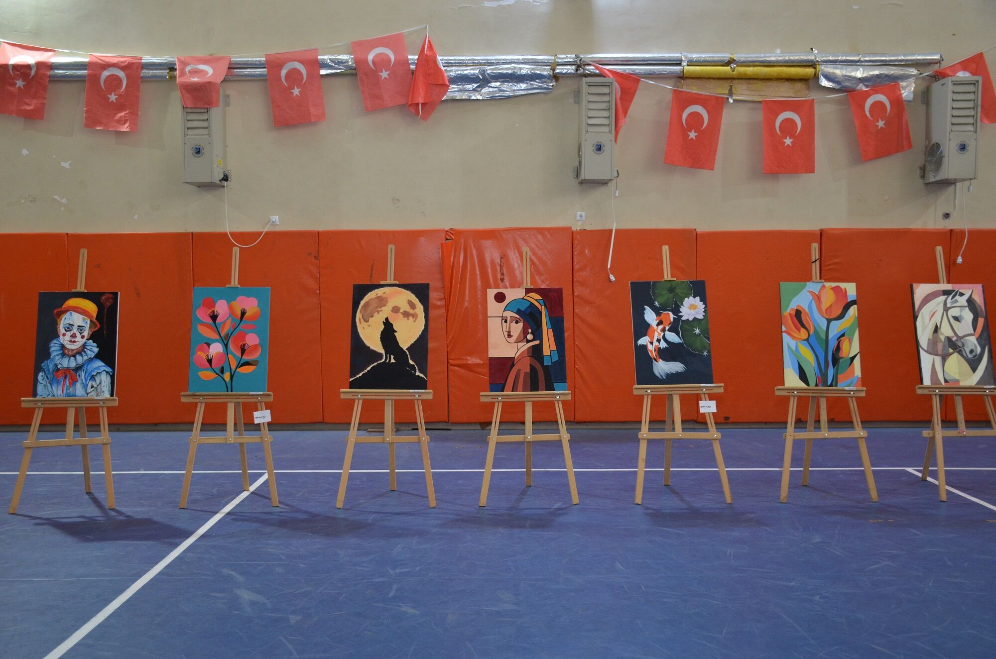 Afşin Fen Lisesi’nden Sanat Dolu Yıl Sonu Sergisi
